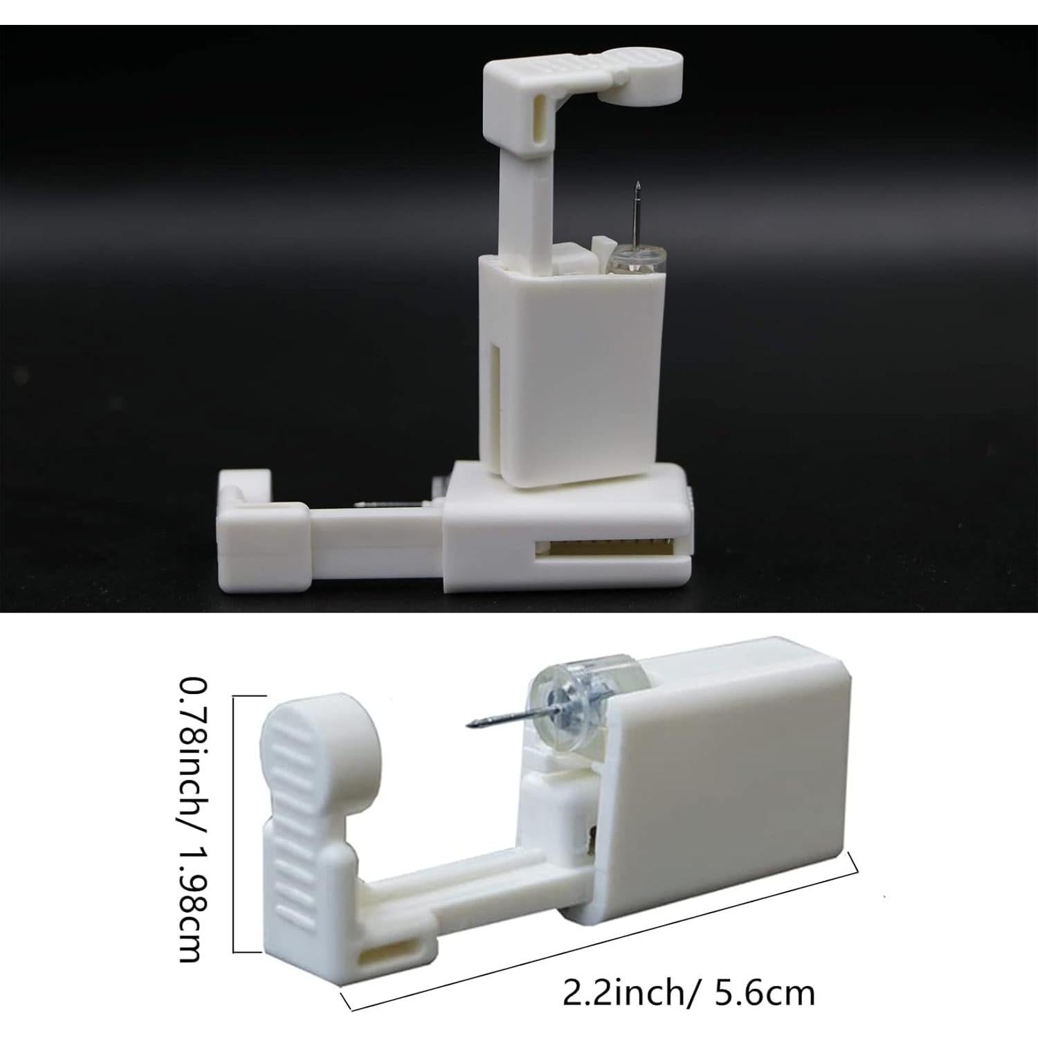 Kit de Piercing de Nariz HYJLPAF - 3 Pistolas + 6 Anillos