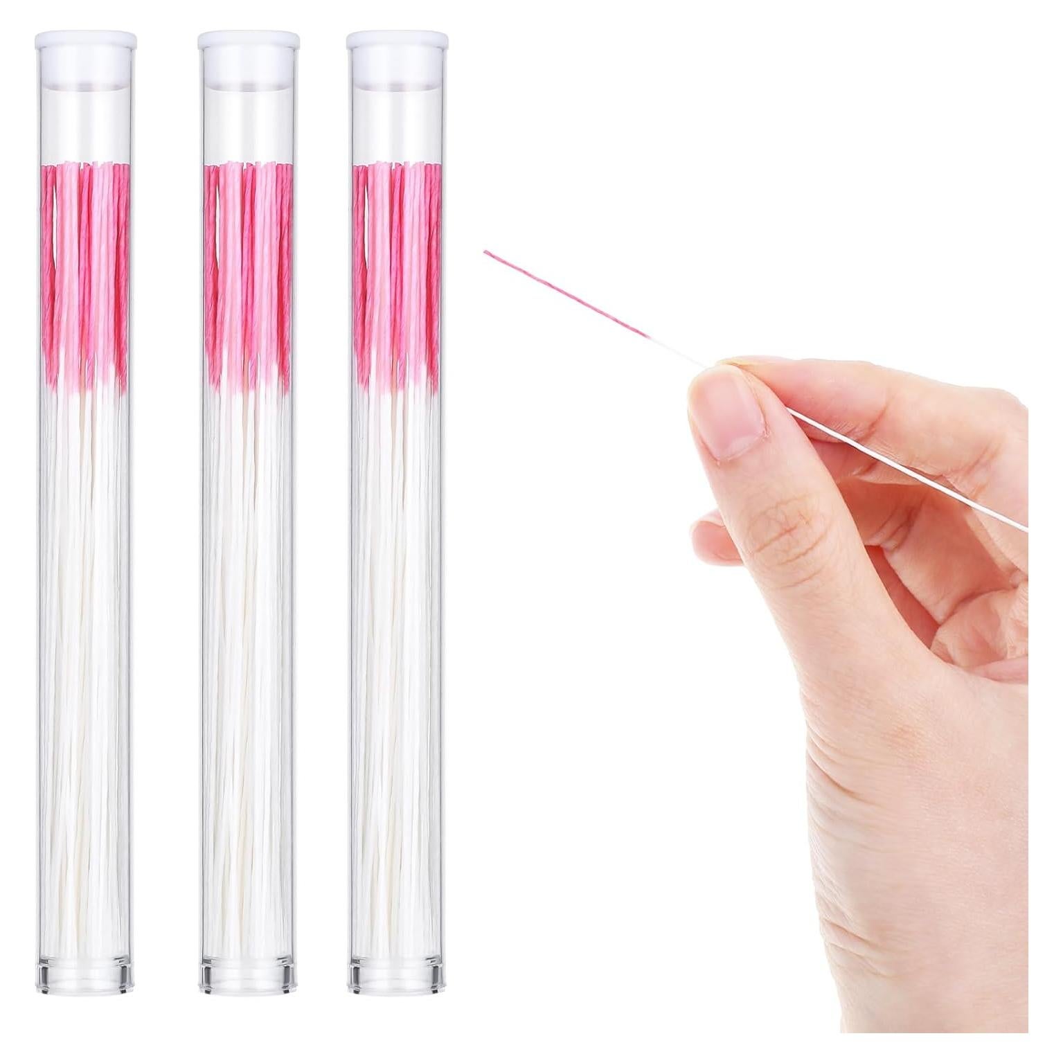 Kit de Limpieza de Piercing de Oreja Yolev 180 Piezas Rosa