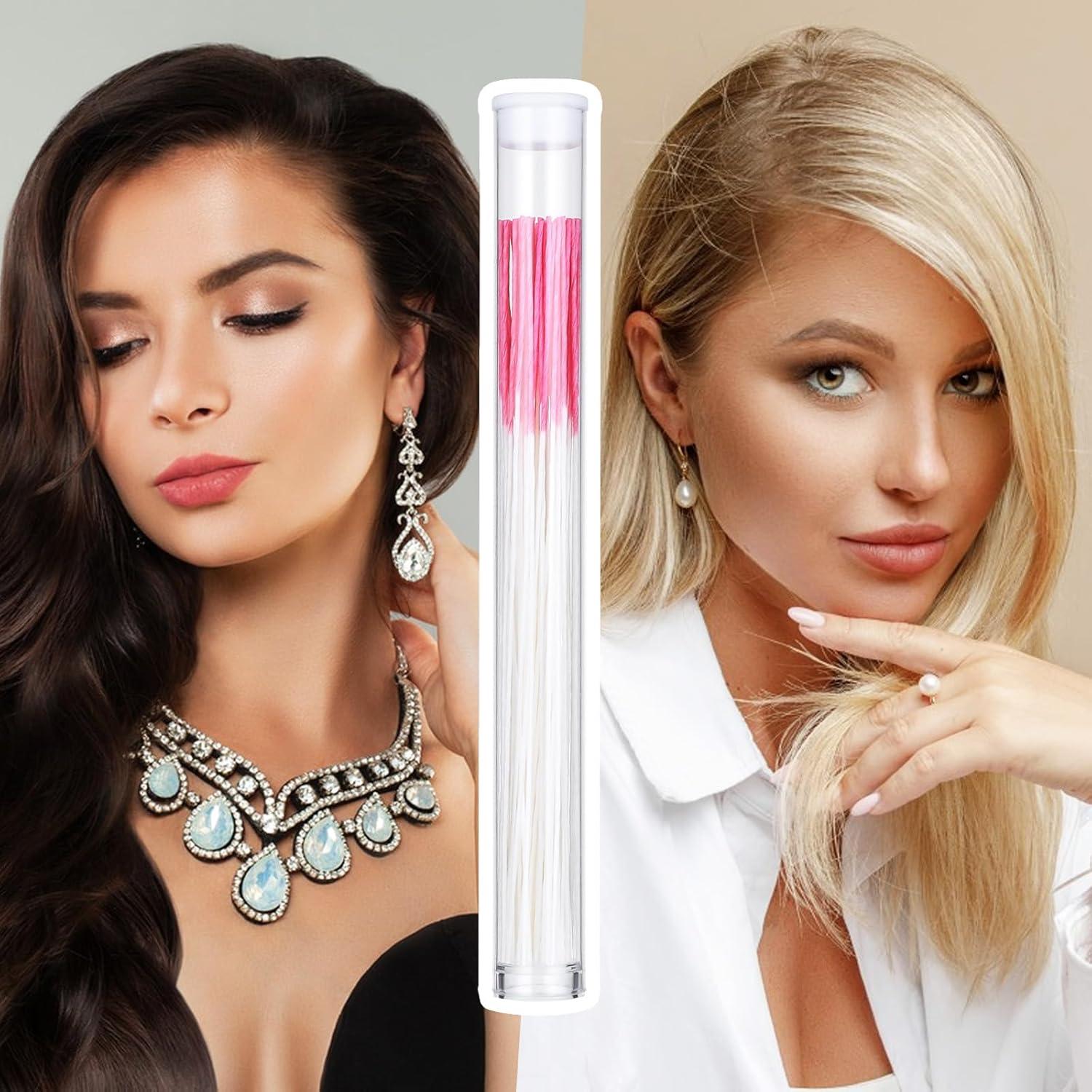 Kit de Limpieza de Piercing de Oreja Yolev 180 Piezas Rosa