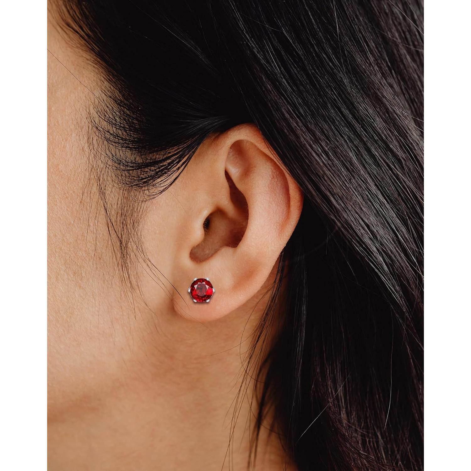 15 Pares Pendientes Magnéticos Ofeiyaa Zirconia 4-8MM Set Unisex