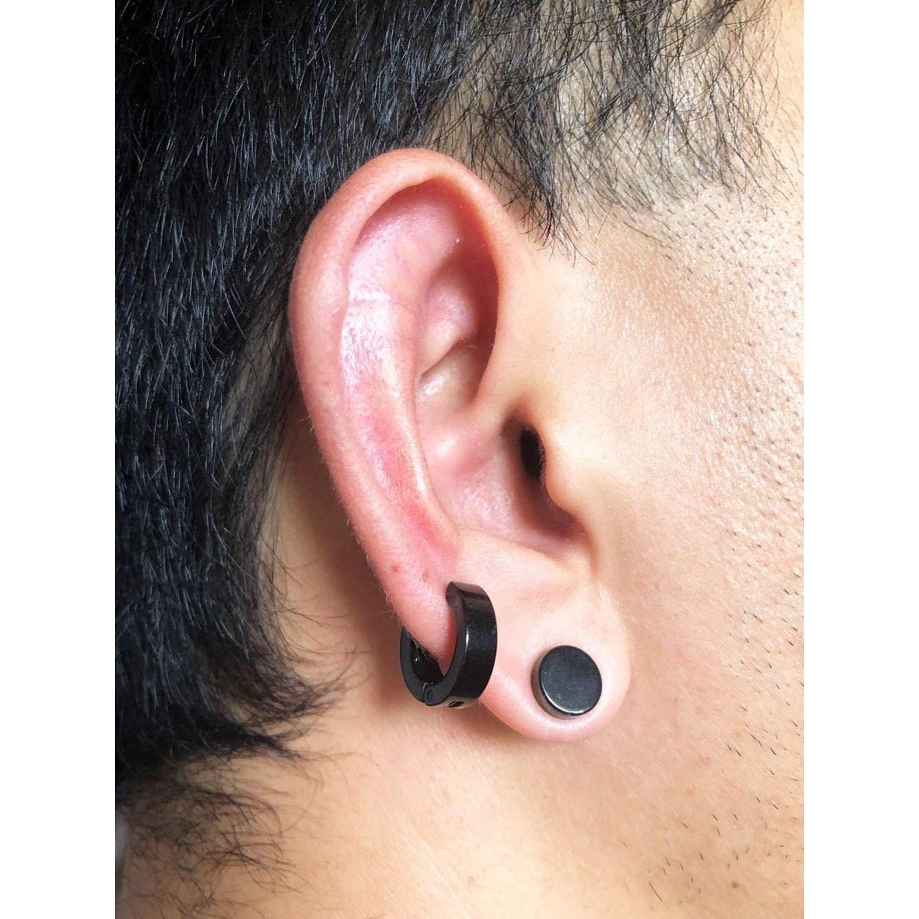 Aretes Magnéticos de Acero Inoxidable Fashionsupermarket 8 Piezas