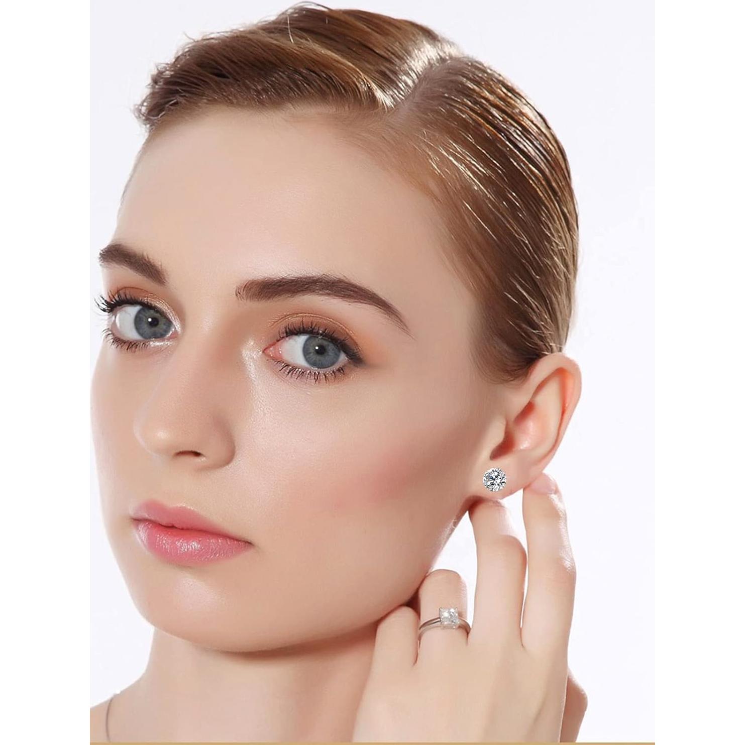 Pendientes Magnéticos Spiritlele 12 Pares Clip Acero Inoxidable