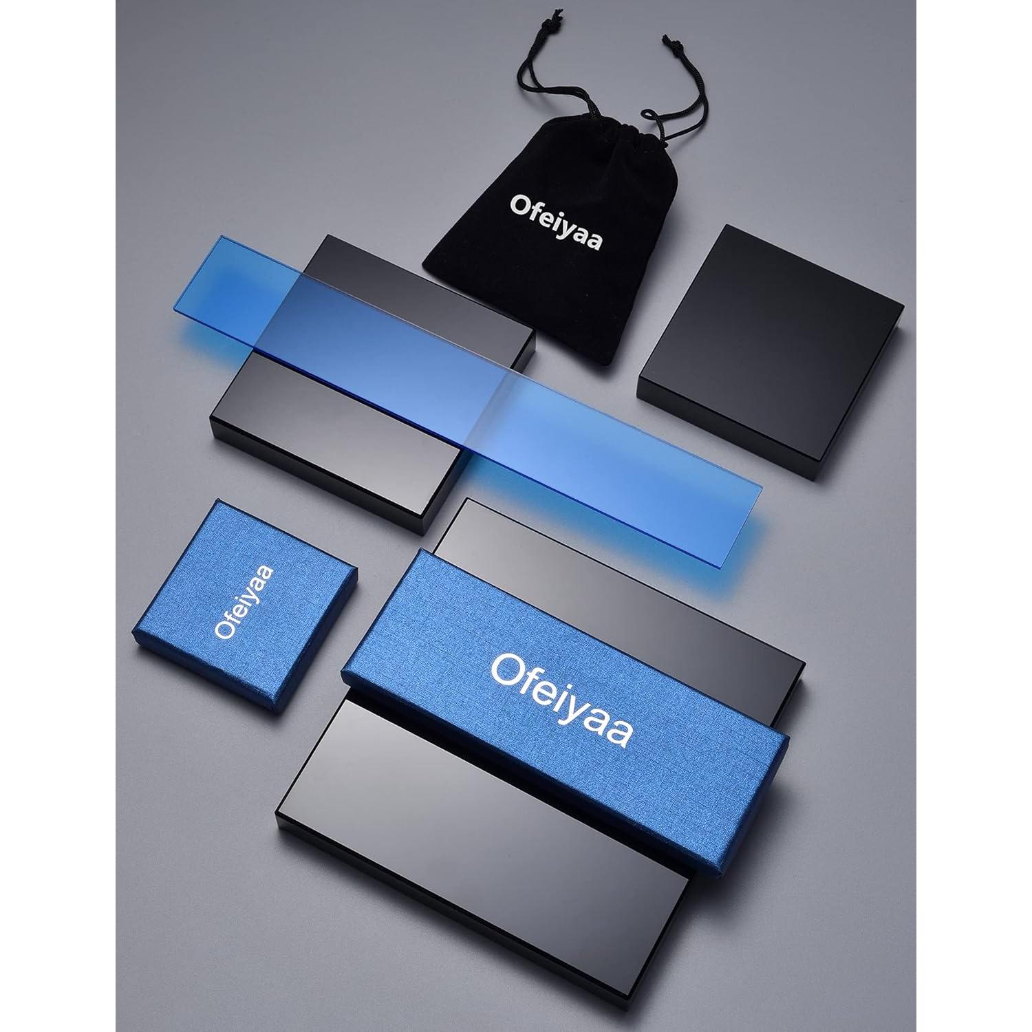 12 Pares Pendientes Magnéticos Ofeiyaa Acero Inoxidable Dorado