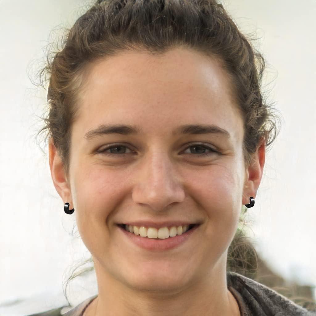 Pendientes No Perforados CCBFY Aros de Acero Titanio Cruz