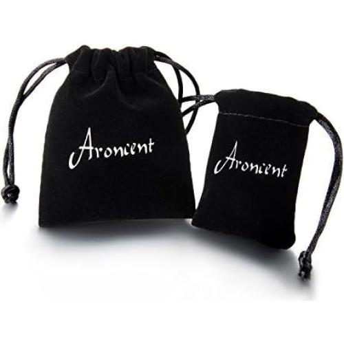 Pendientes Magnéticos Aroncent para Hombres de Acero Inoxidable