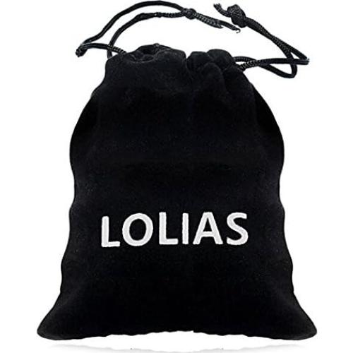 Pendientes Magnéticos Falsos LOLIAS 4 Pares Acero Inoxidable 12mm