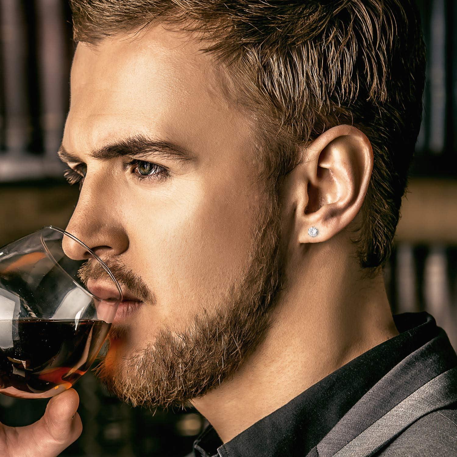 Pendientes Magnéticos Clip On Rofusn Oro 6 Piezas 6-8mm