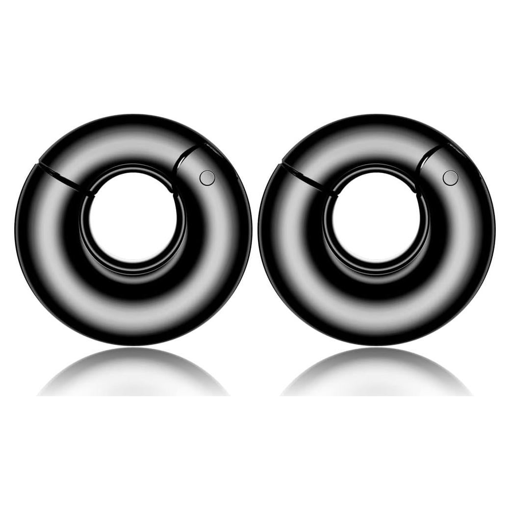 Pesas para Orejas Estiradas LADEMAYH Acero Inoxidable 40g