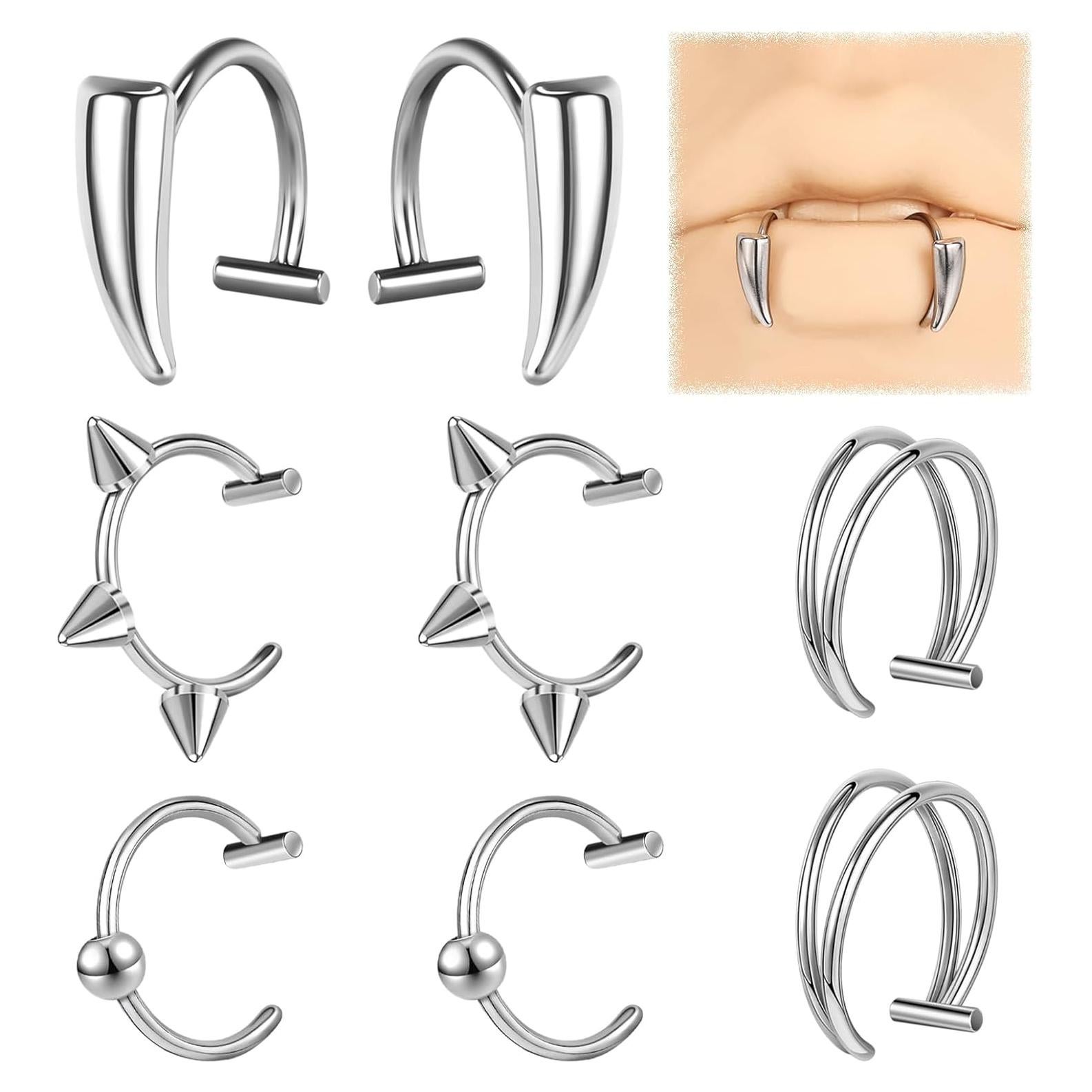 Anillo de Labio Falso ZS de Acero Inoxidable Ajustable