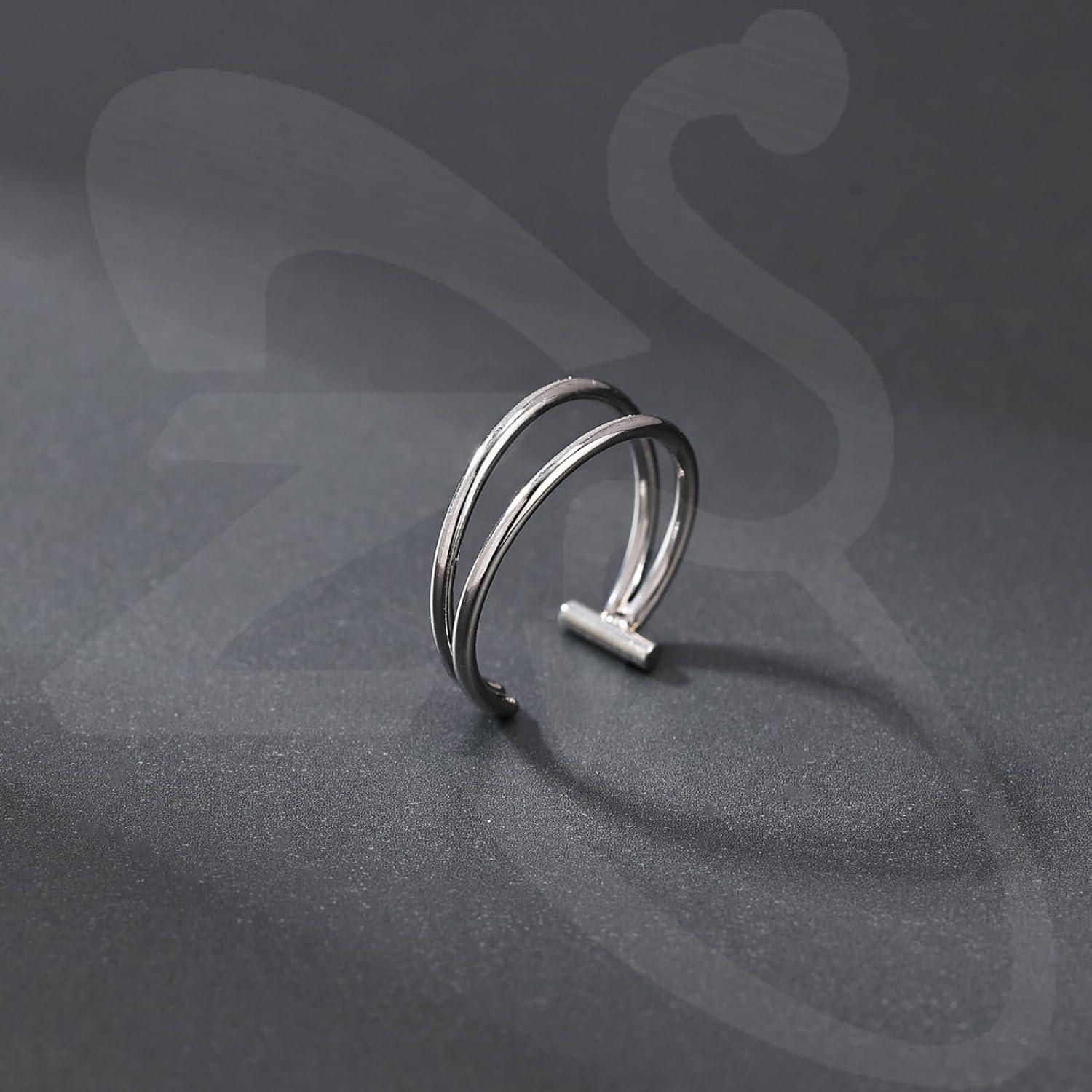 Anillo de Labio Falso ZS de Acero Inoxidable Ajustable