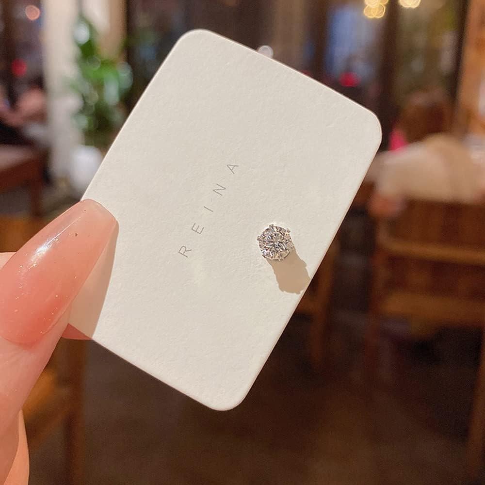 Aretes Magnéticos de Zirconia Cubica NewZenro - 5mm - Hipoalergénicos