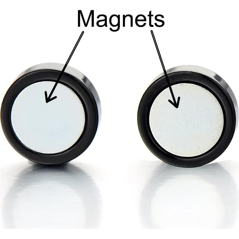 Pendientes Magnéticos de Stud Alien 10MM COOLSTEELANDBEYOND