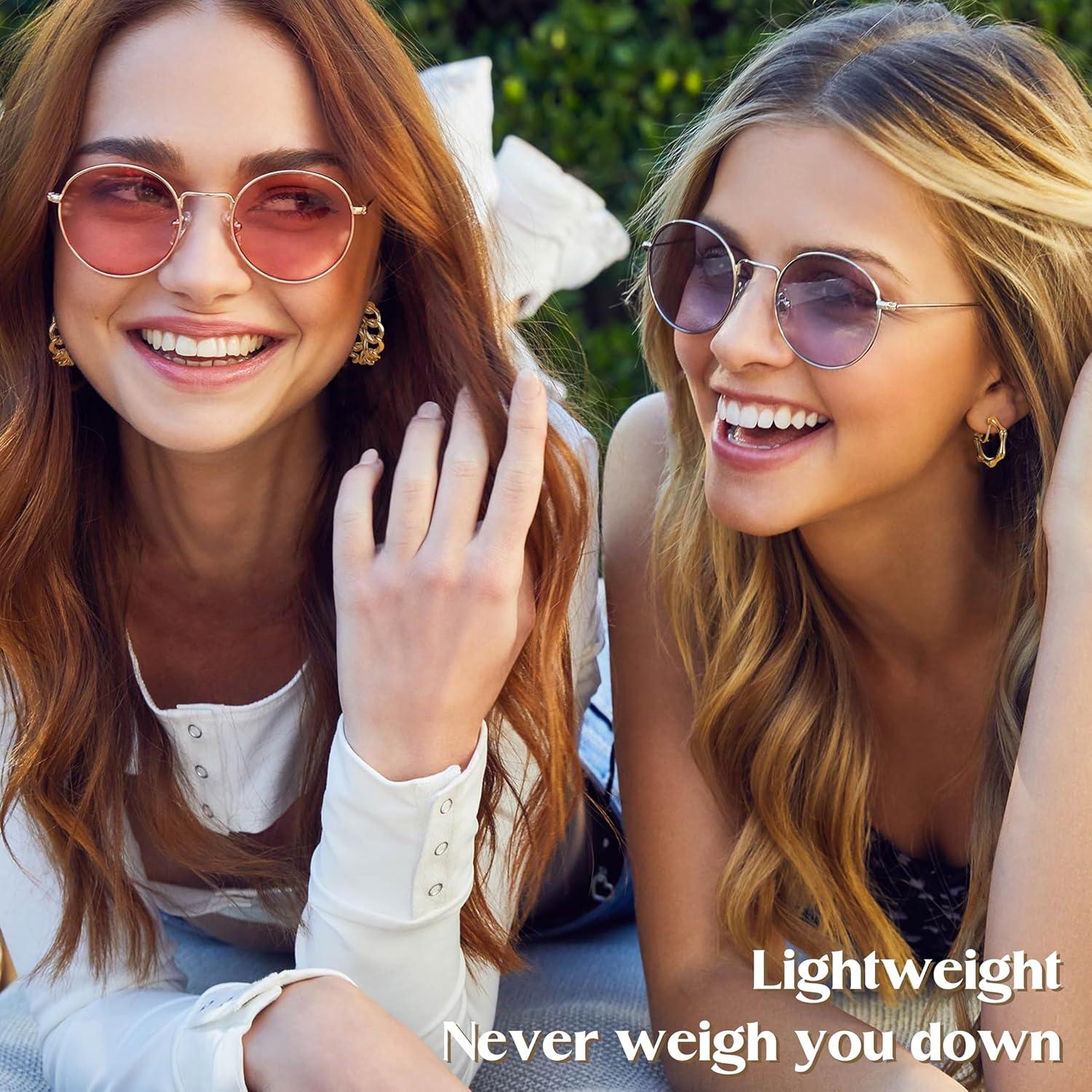 Pendientes de Clip Thunaraz Oro 14K para Mujeres - 9 Pares