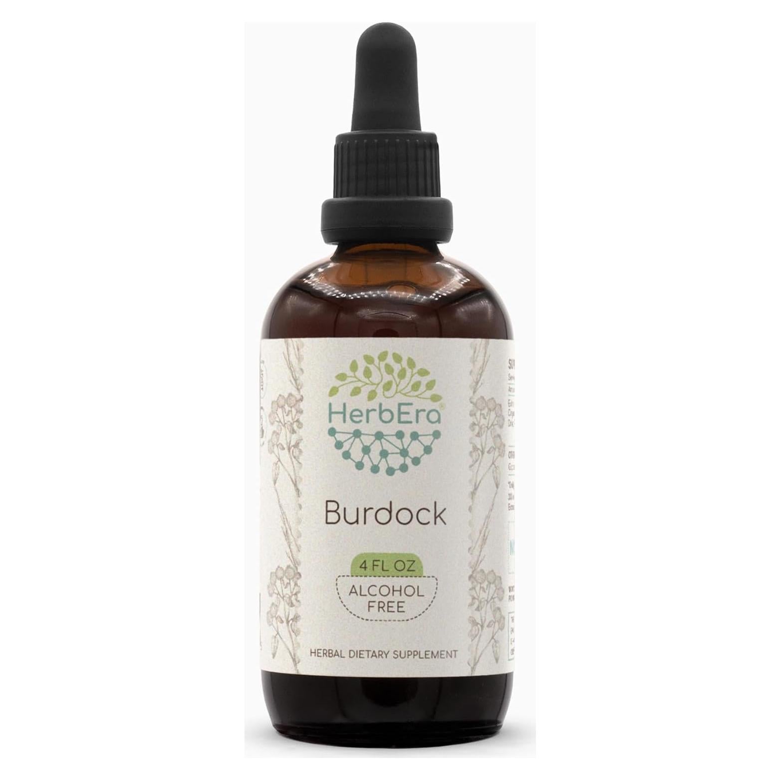 Extracto de Hierbas Sin Alcohol Burdock HerbEra 118.3 ml