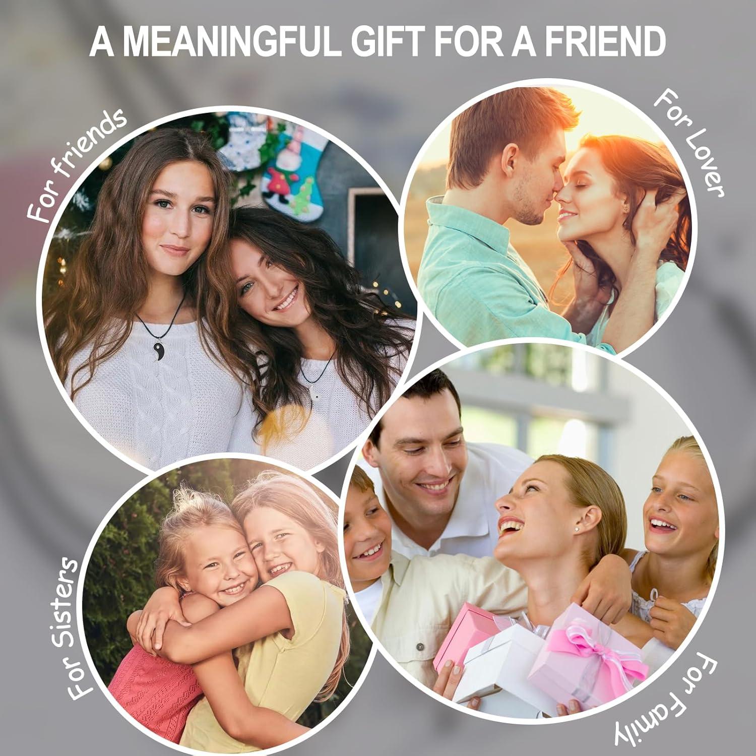 Pulsera Ajustable Yin Yang de Amistad - Regalo Ideal para Novios