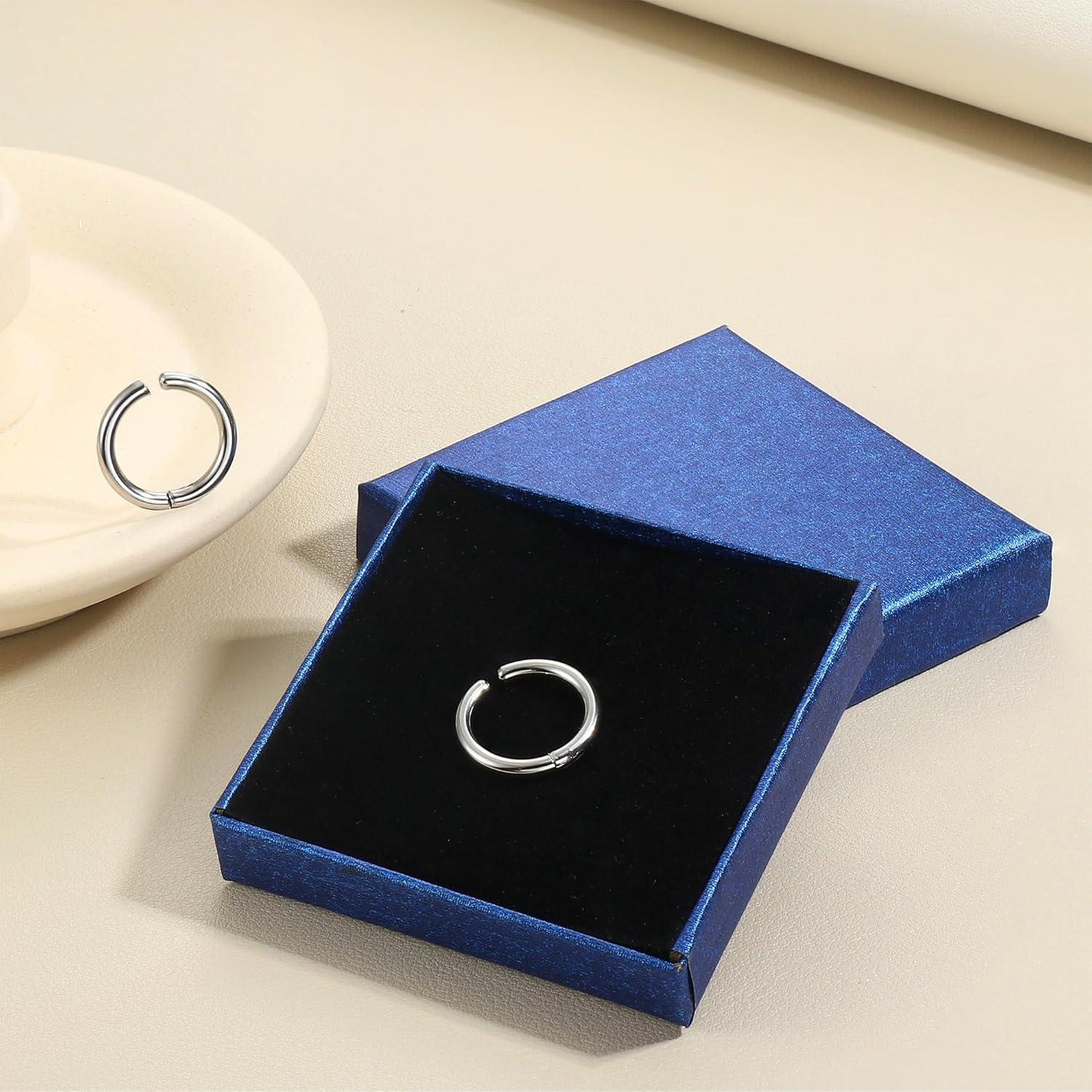 Pendientes Clip Hipoalergénicos YADOCA 8 Piezas Sin Perforación