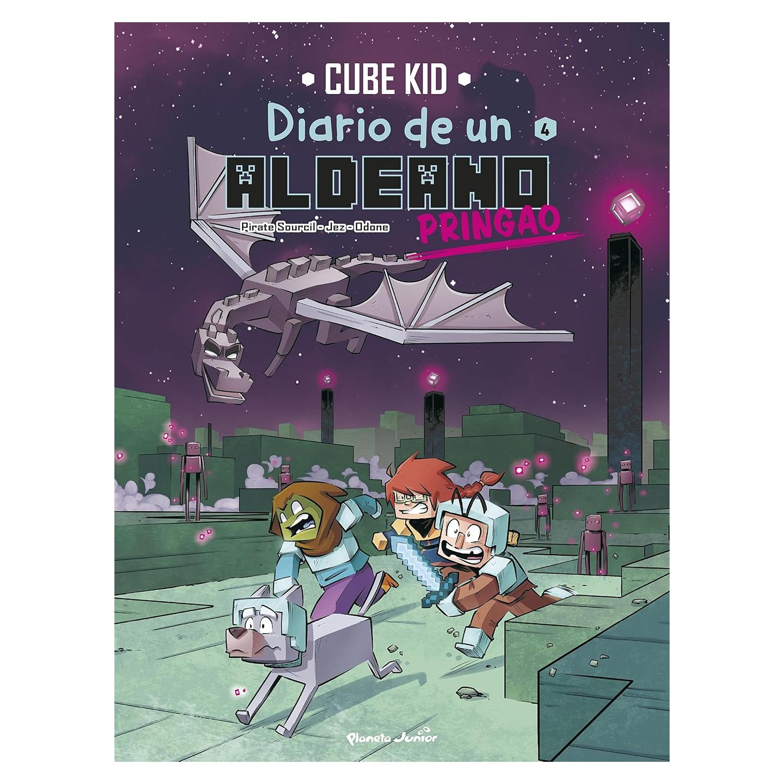 Minecraft. Diario de un aldeano pringao. Cómic 4: Bienvenidos al End (Spanish Edition)