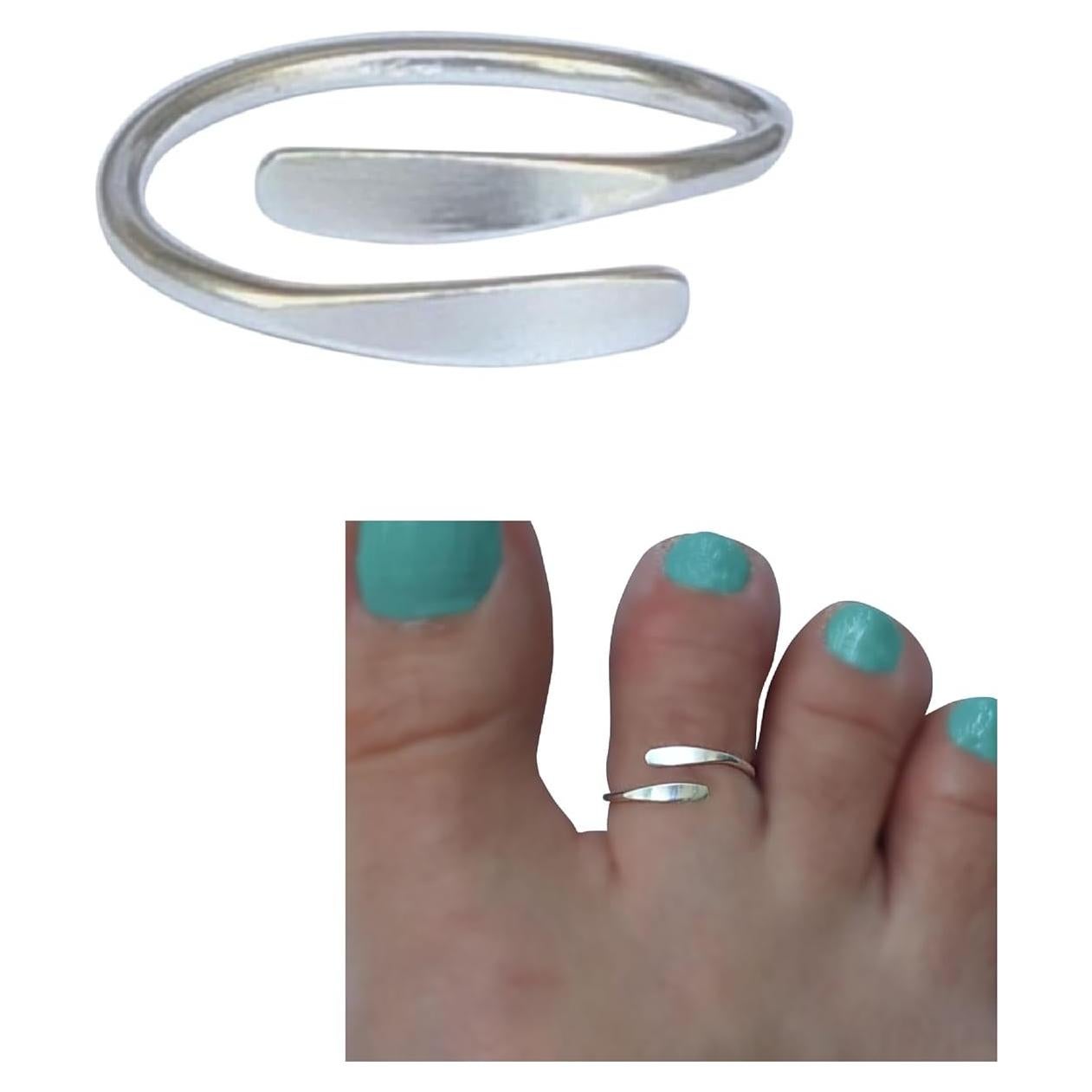 Anillo ajustable de plata esterlina 925 MiYa - Delicado y clásico