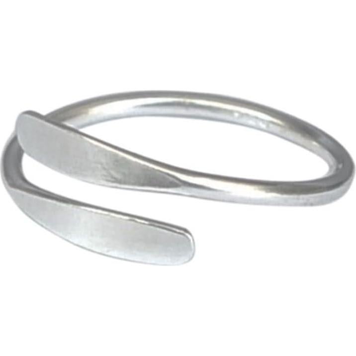 Anillo ajustable de plata esterlina 925 MiYa - Delicado y clásico