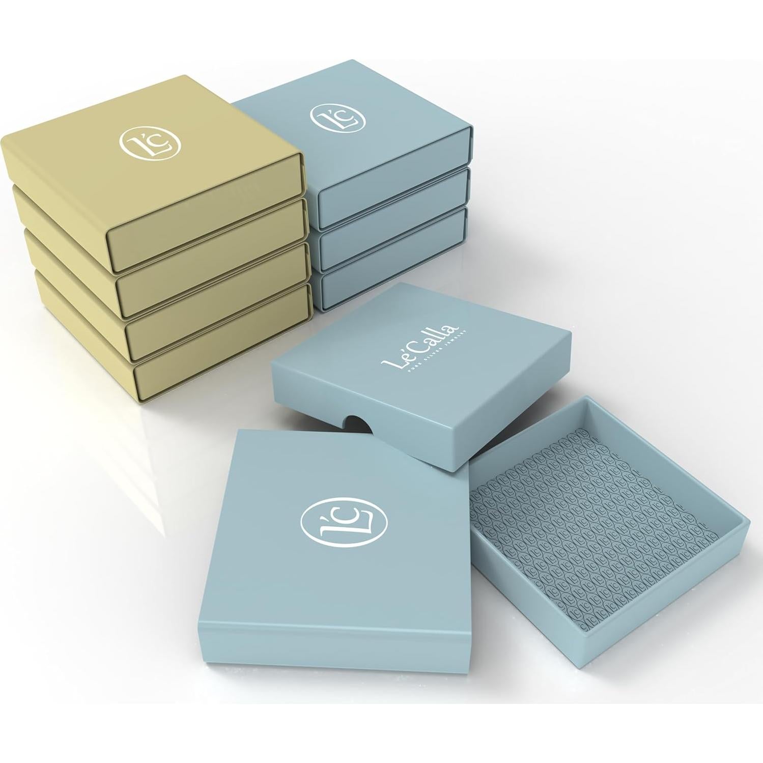 Anillo de Dedo de Plata Esterlina 925 LeCalla Ajustable 5mm