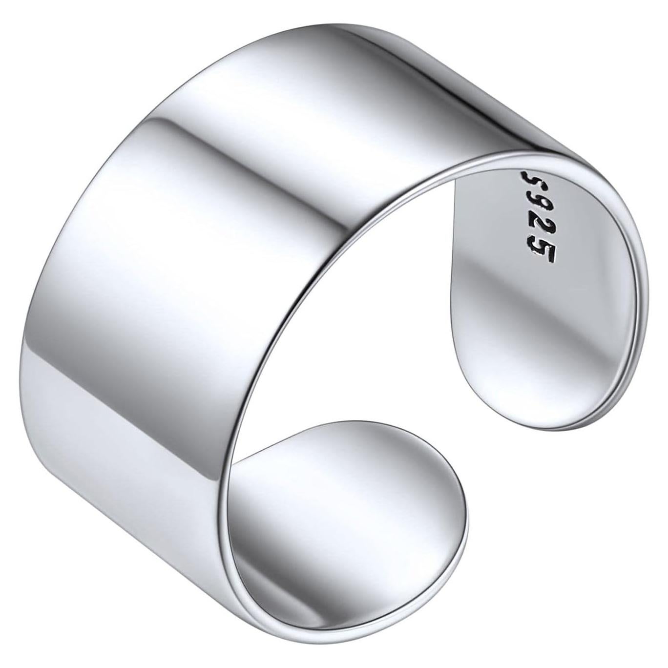 Anillo de Dedo del Pie Ajustable Plata Esterlina 925 SILVERCUTE