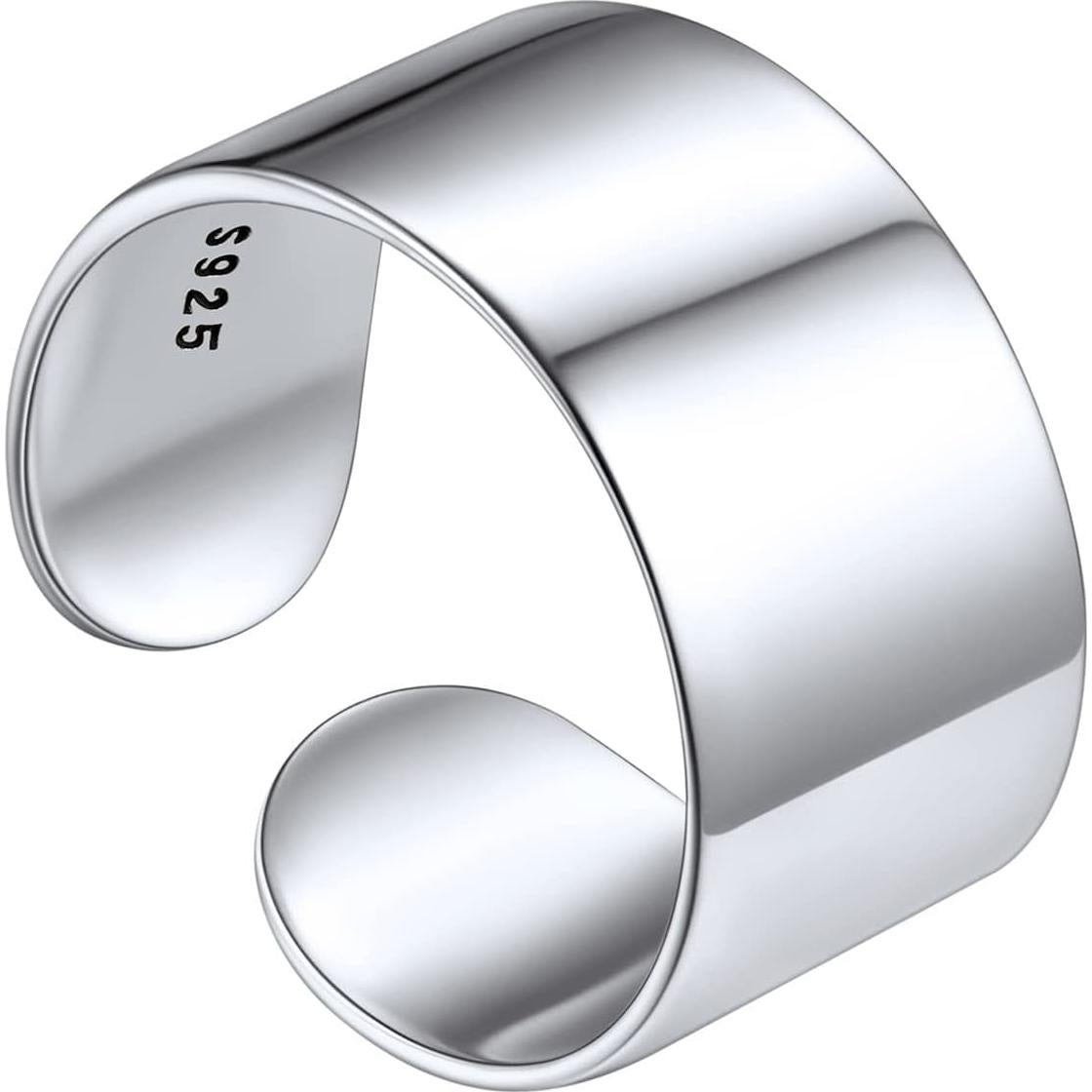 Anillo de Dedo del Pie Ajustable Plata Esterlina 925 SILVERCUTE