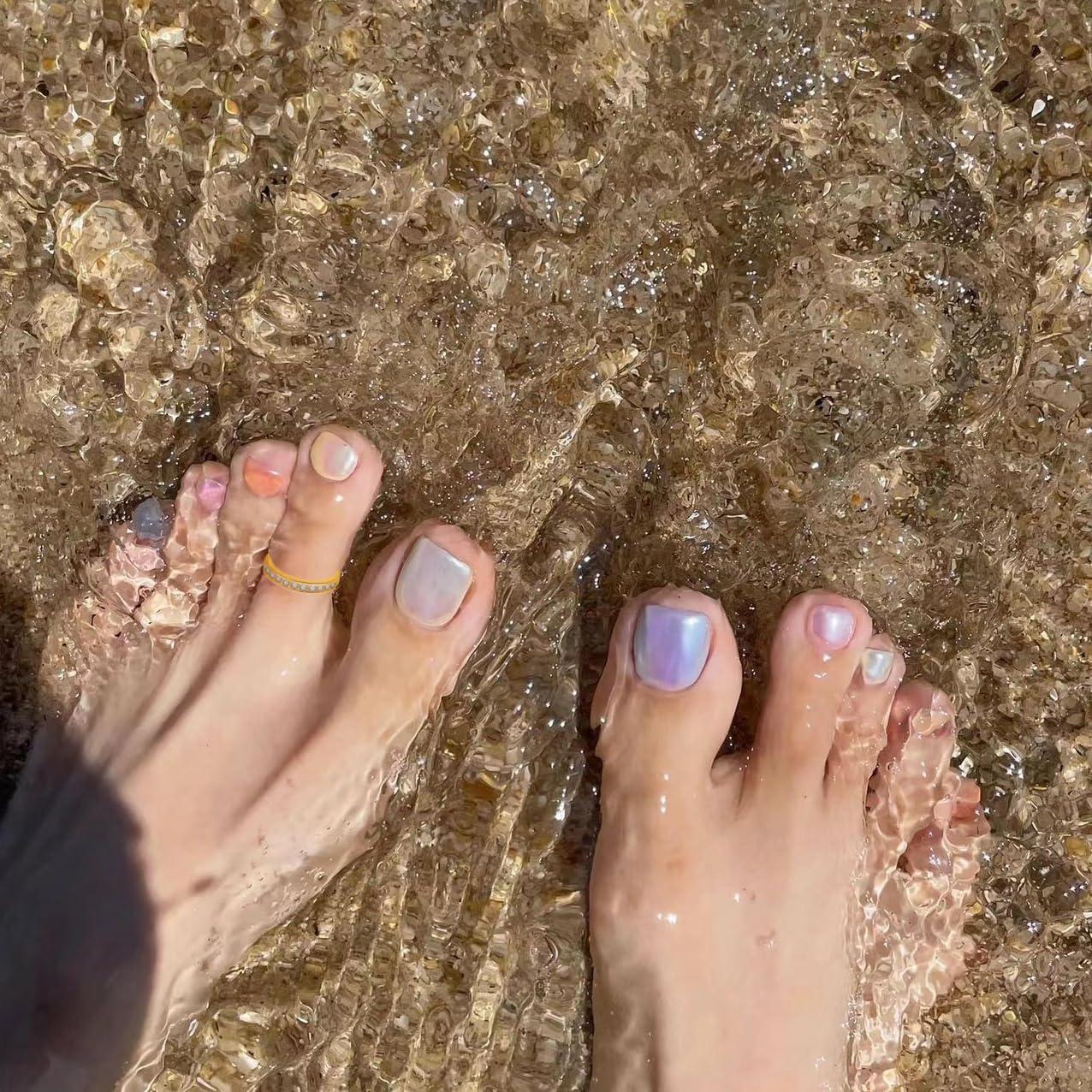 Conjunto de 4 Anillos Ajustables de Oro Relleno 14K para Mujeres