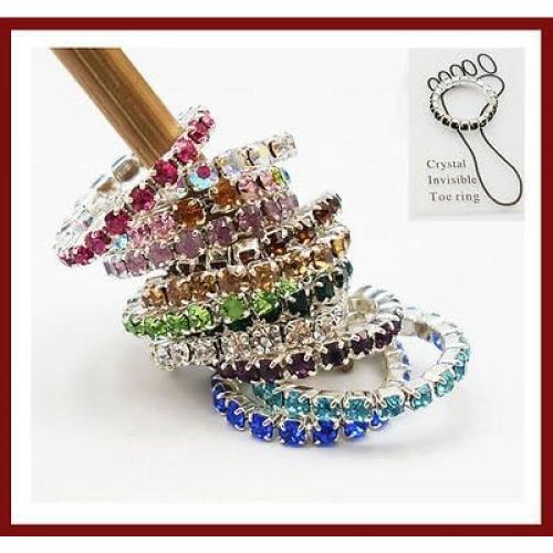 Anillos de Dedo Elástico 12 Pcs CELLOT - 12 Colores Brillantes