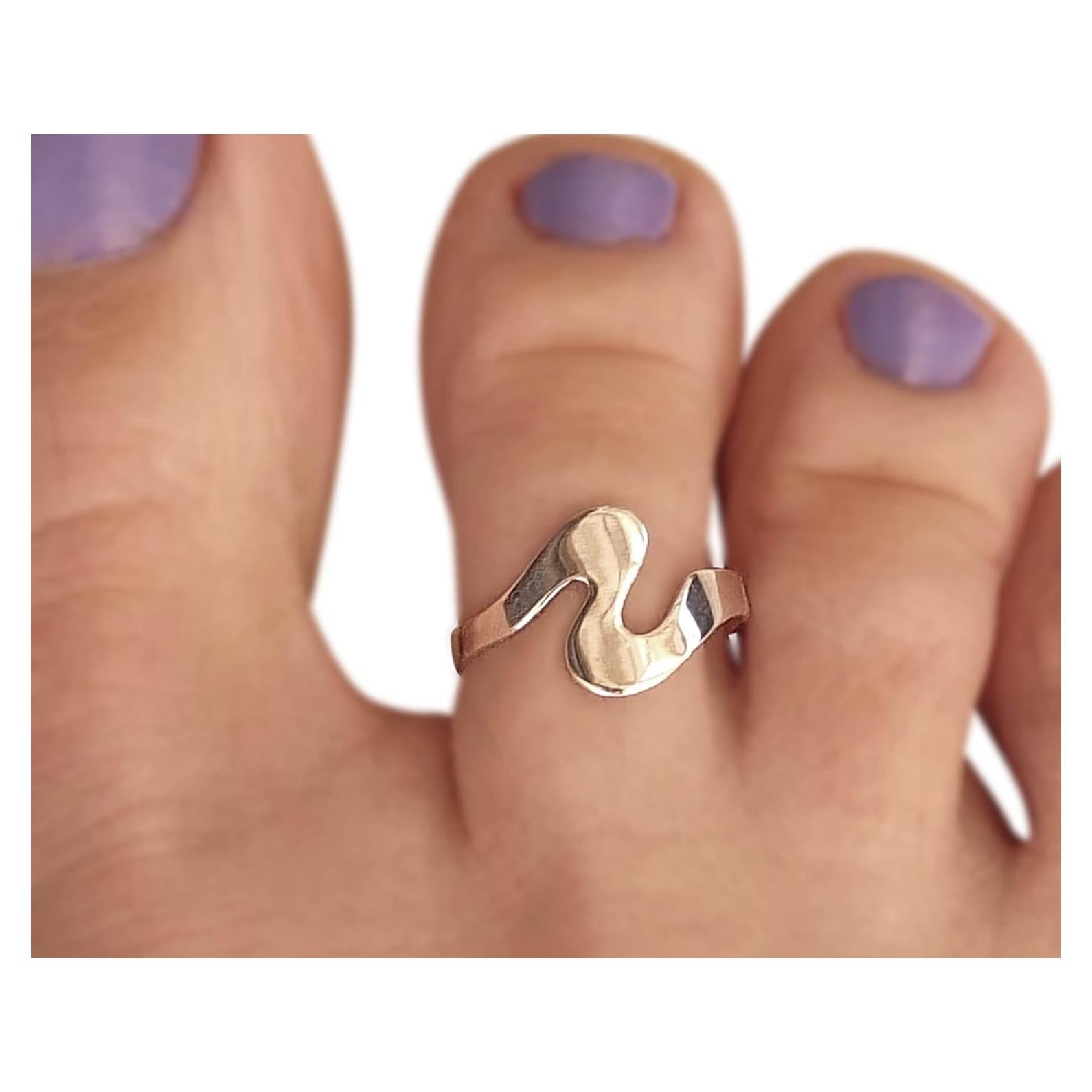 Anillo ajustable de plata esterlina 925 MiYa Creations