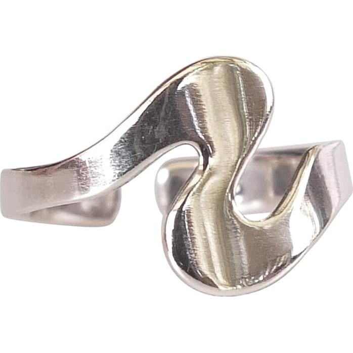 Anillo ajustable de plata esterlina 925 MiYa Creations