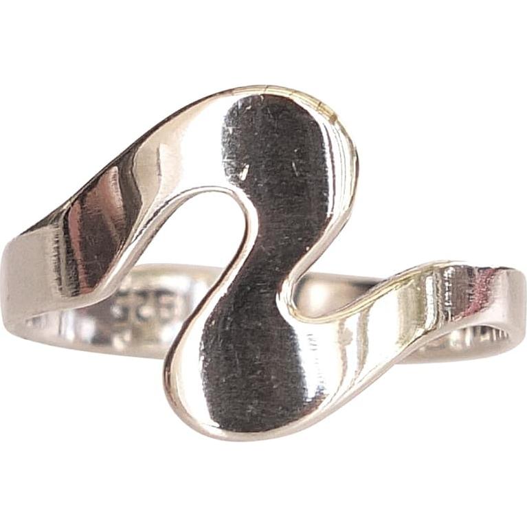 Anillo ajustable de plata esterlina 925 MiYa Creations