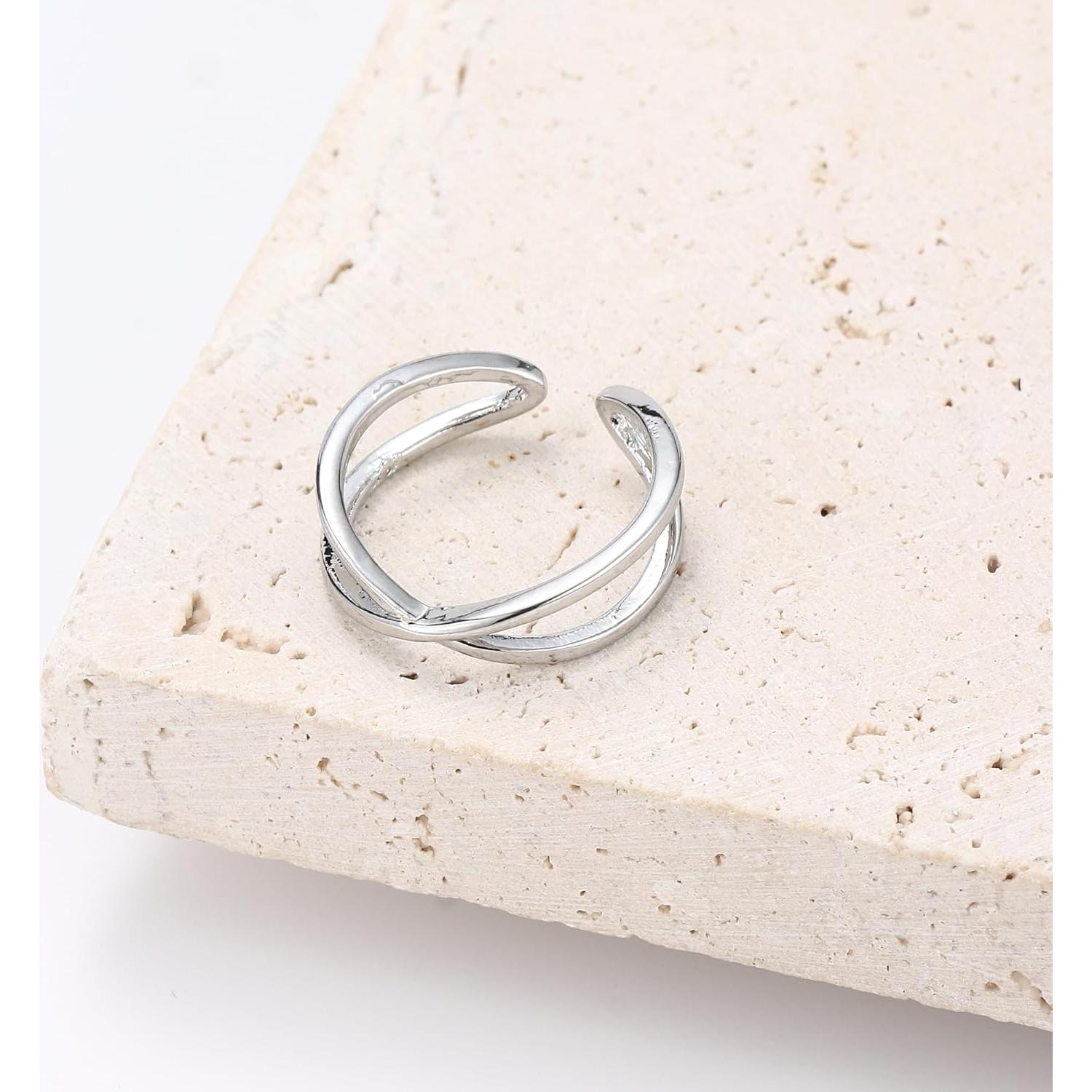 Anillos de Dedo del Pie Sonnyx para Mujeres 14K Oro Ajustables