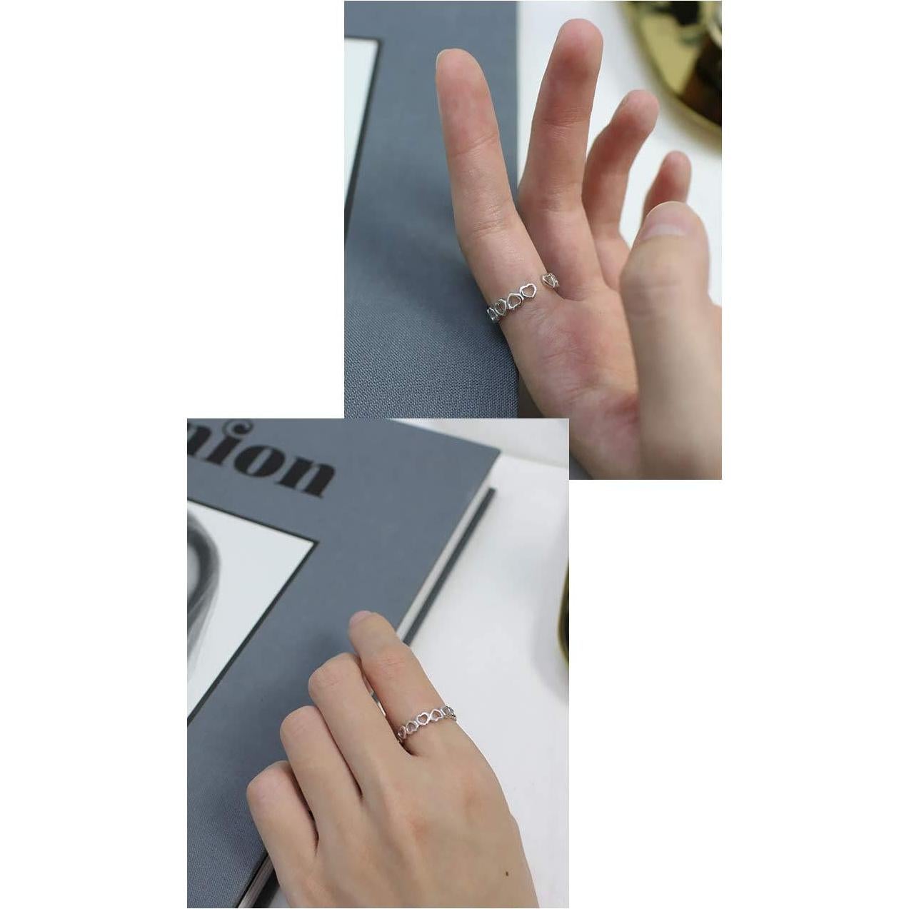 Conjunto de Anillos Ajustables para Dedos de los Pies Anicina - 9 Piezas de Joyería de Playa para Mujeres