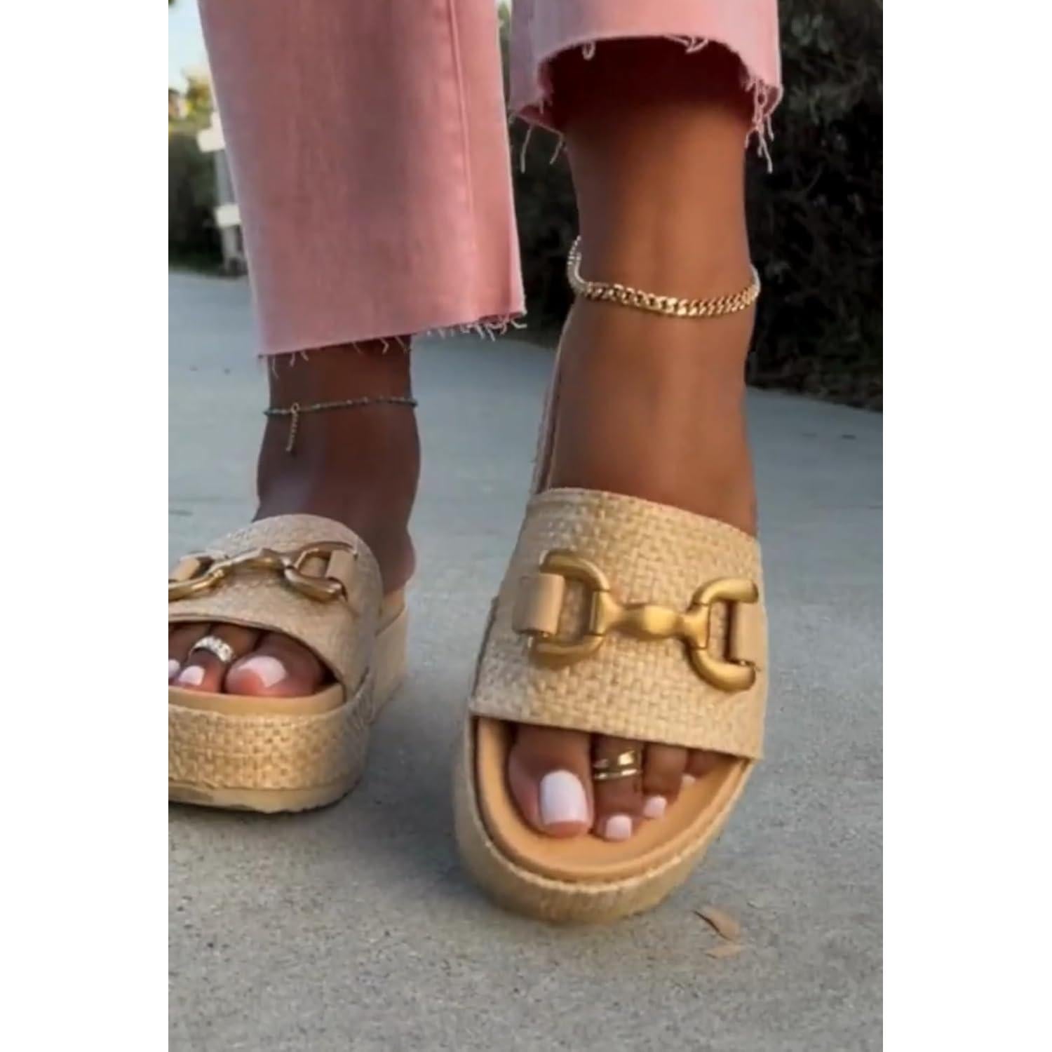 Anillo de Dedo del Pie Ajustable Oro 14K Unisex - Pipeline