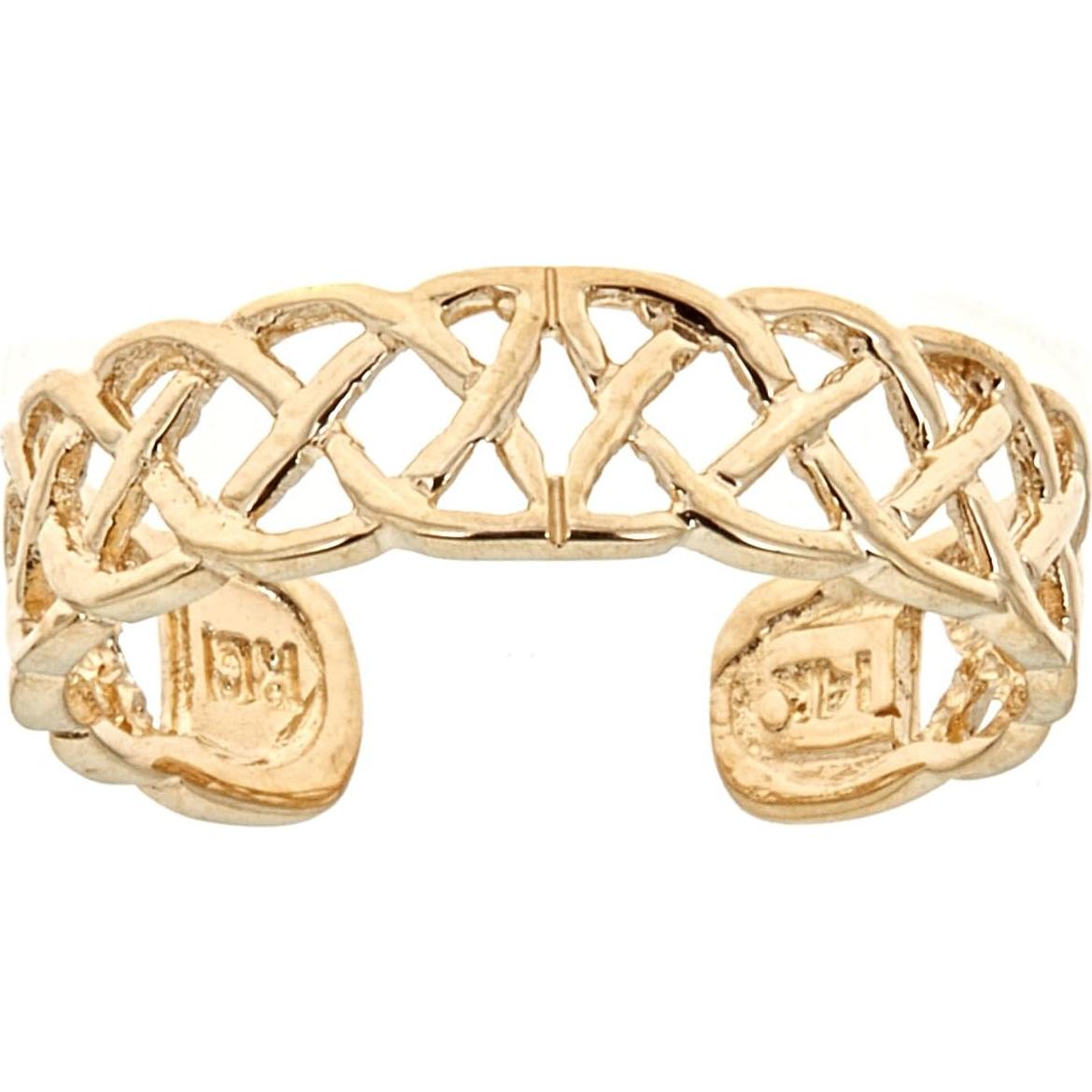 Anillo ajustable de oro 14k Ritastephens para mujer