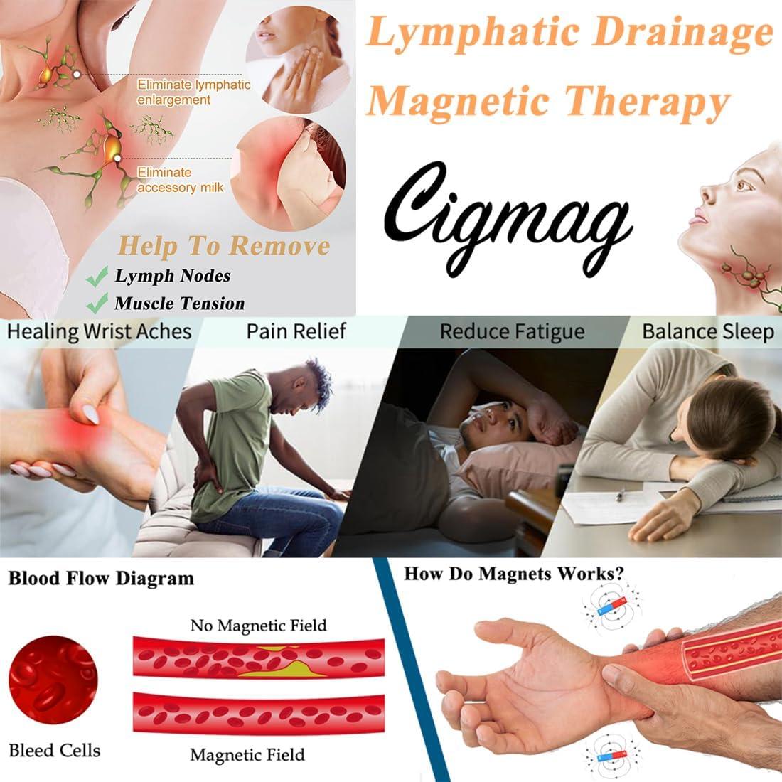 Anillos de Cobre Puro Cigmag 7X Ajustables para Mujeres - 2 Piezas