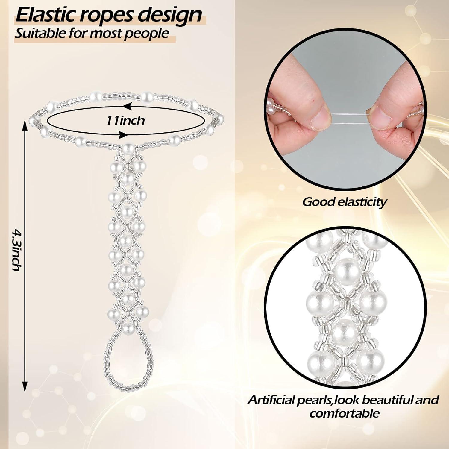 6 Piezas Sandalias Descalzas de Joyería Kenning para Mujeres