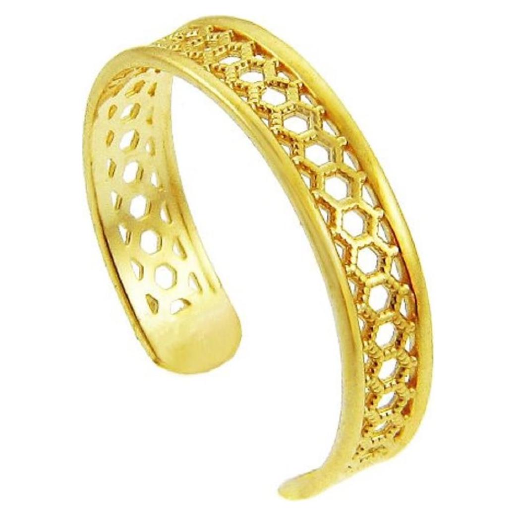 Anillo de oro 10K Claddagh Gold malla medieval para mujer