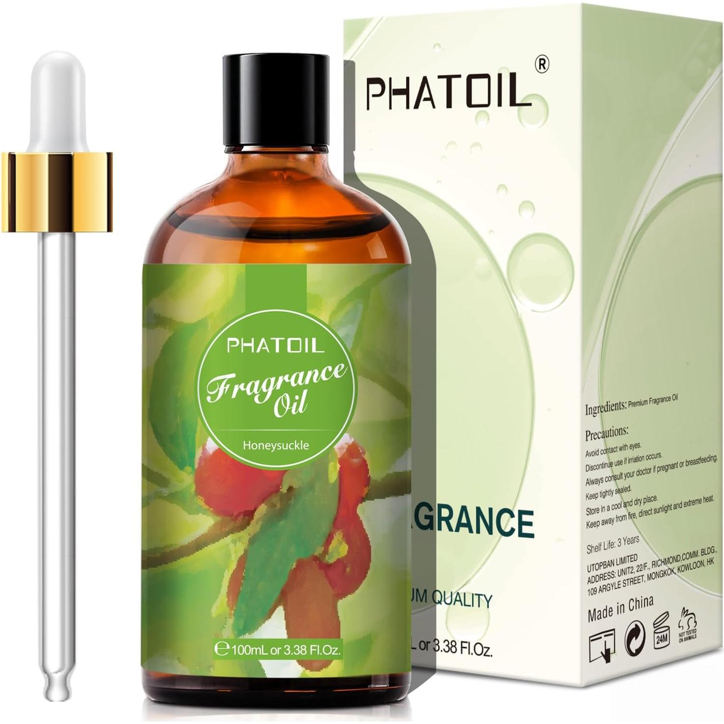 Aceite de Fragancia Madreselva 100ml PHATOIL para Aromaterapia