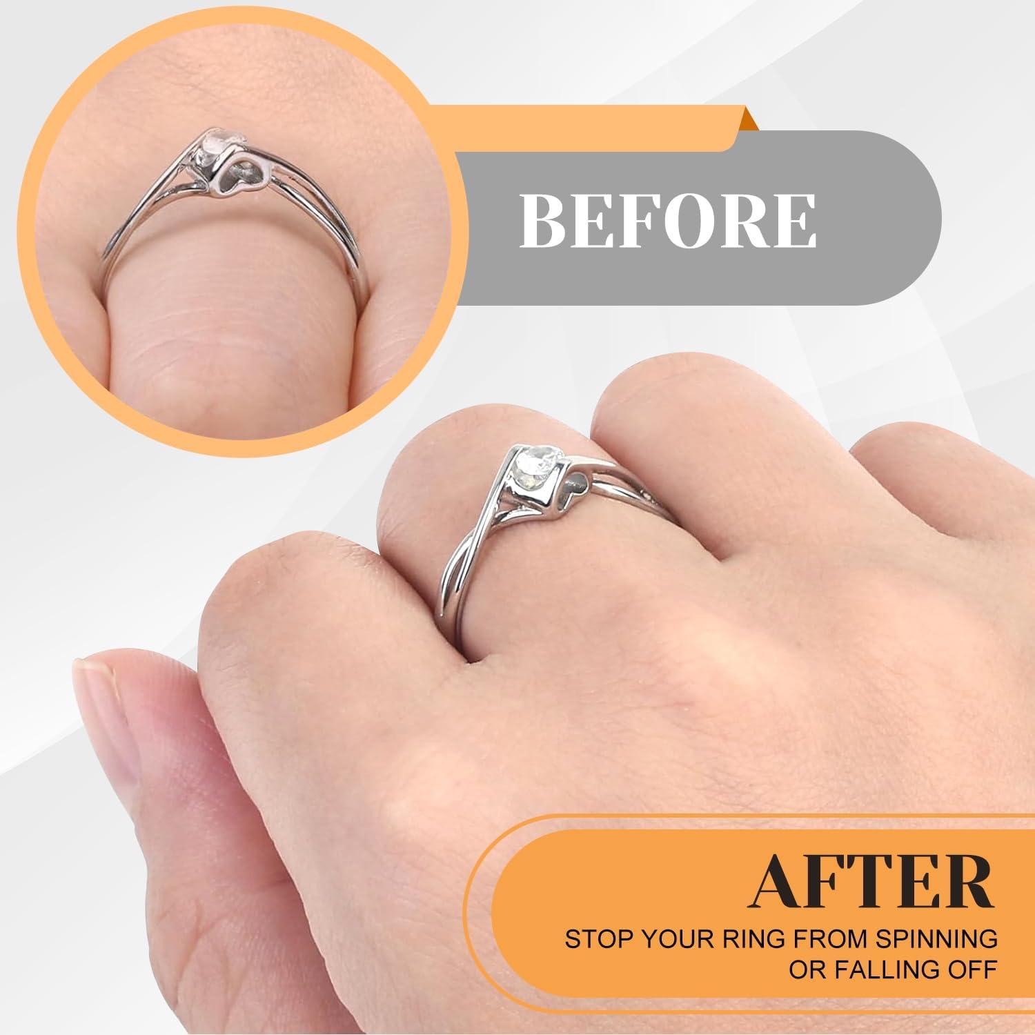 Ajustadores de Talla para Anillos Sueltos Haiou - 12 Piezas