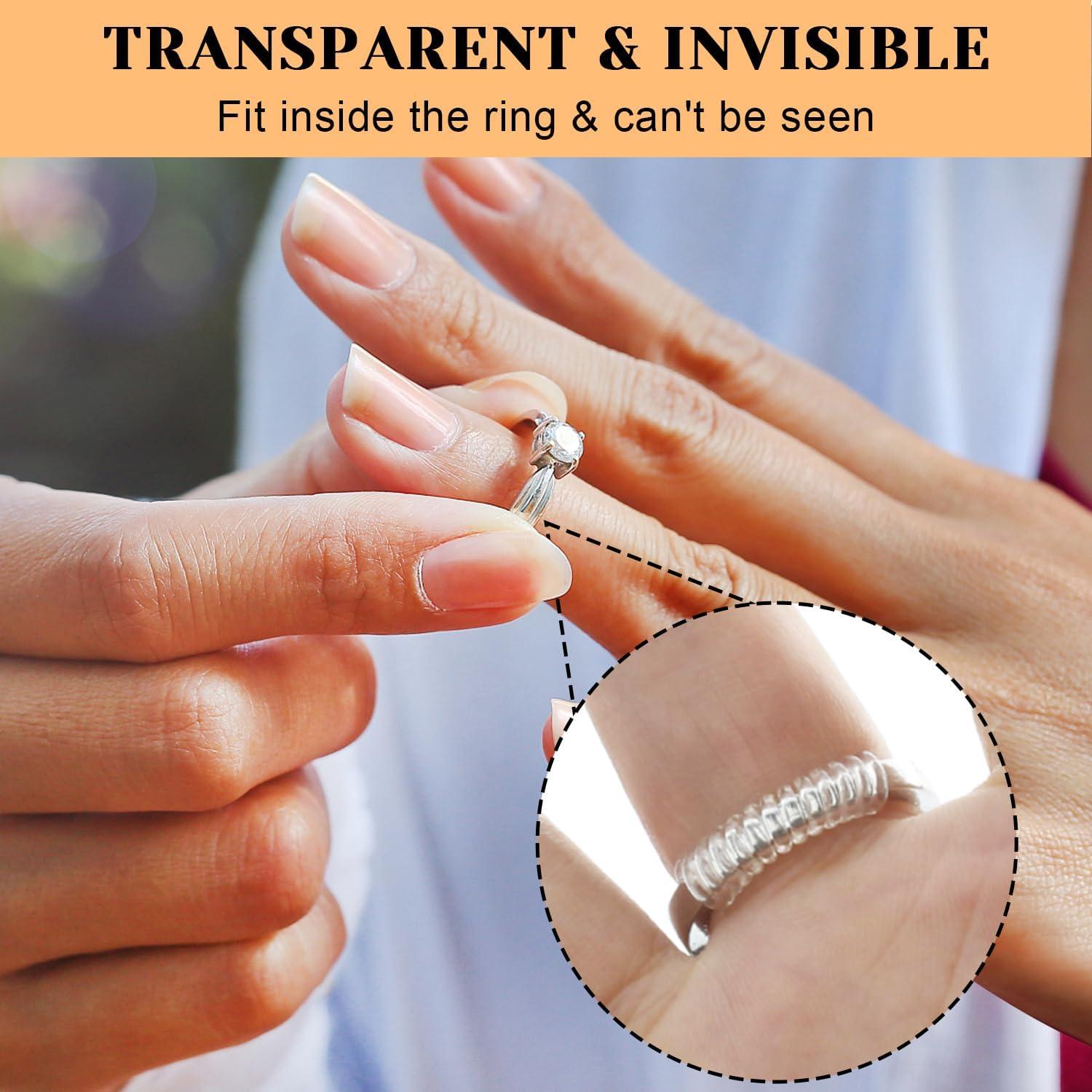 Ajustadores de Talla para Anillos Sueltos Haiou - 12 Piezas