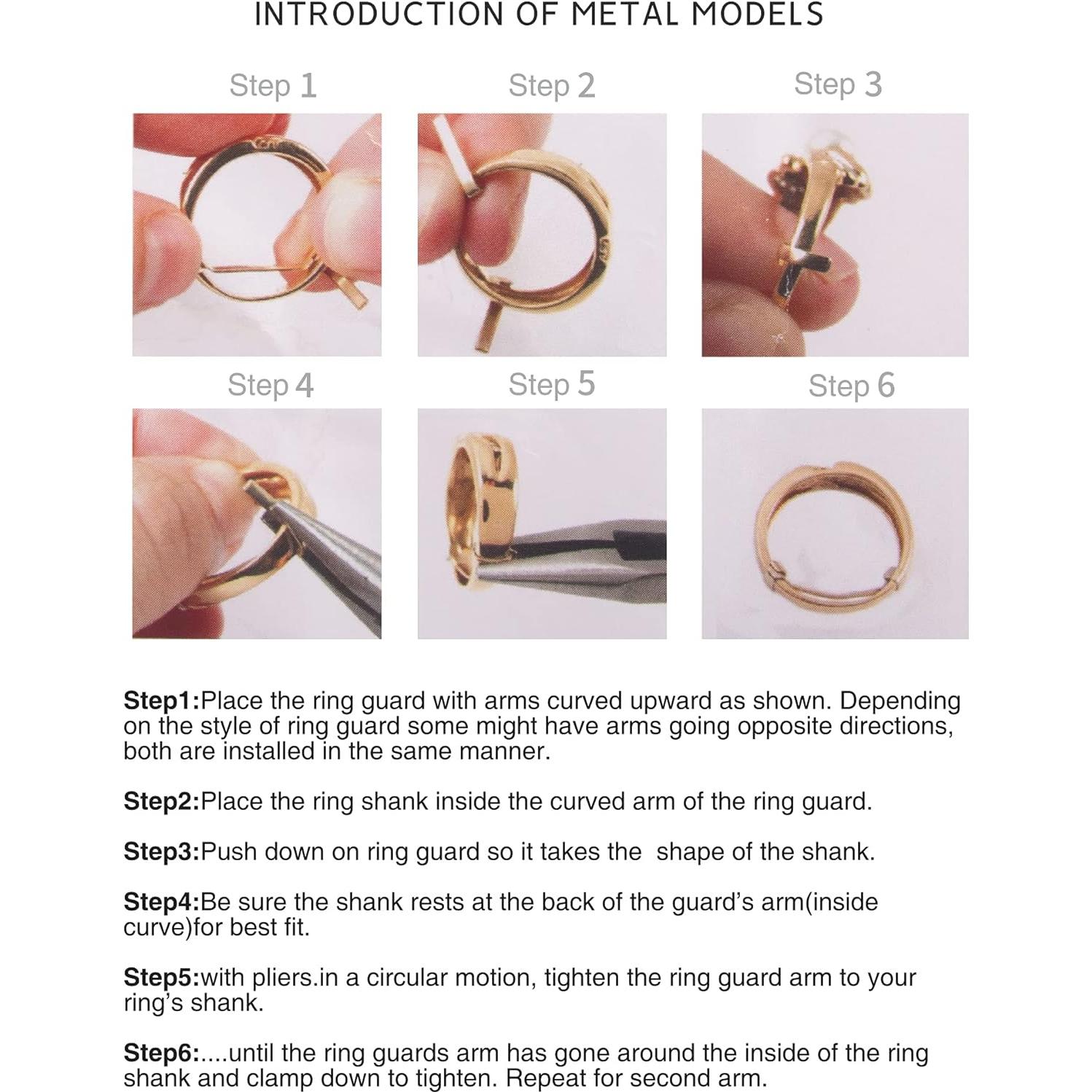 Juego de Ajustadores de Tamaño de Anillo Litumfen 13 Piezas