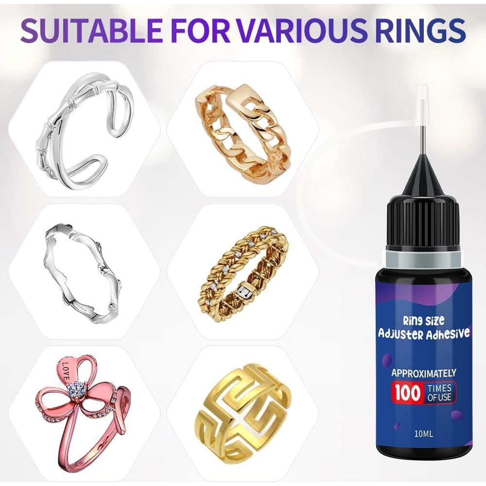 Ajustador de Talla de Anillos Amberart 10ml con Lámpara UV