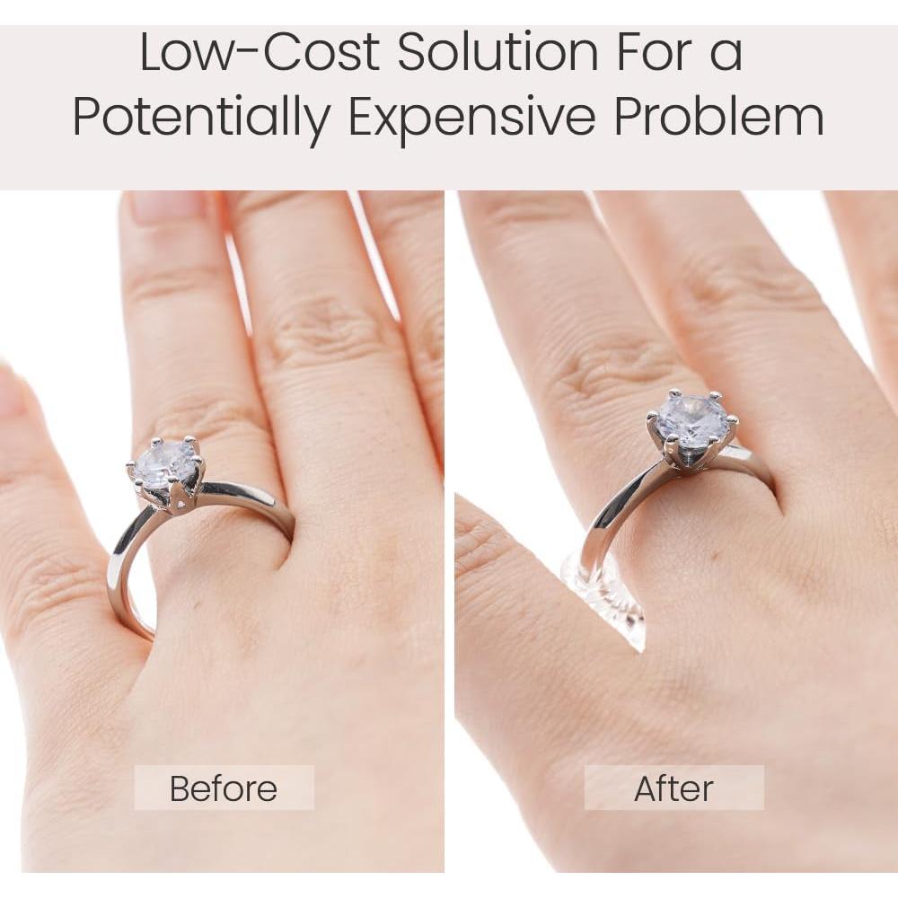 Ajustadores de Anillo Meowoo 12 pcs con Paño de Limpieza