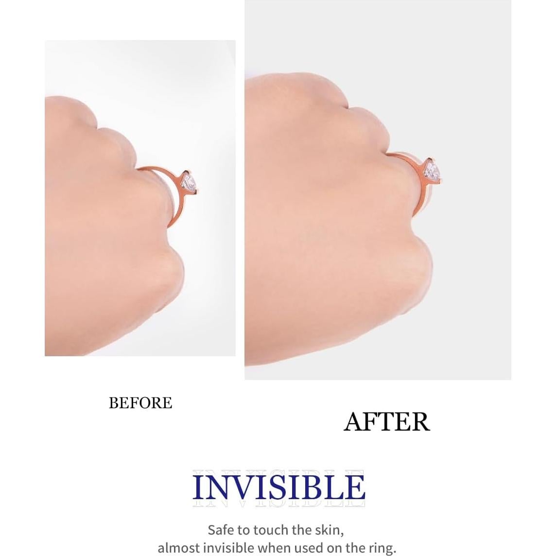 Ajustador de Tamaño de Anillo ELETIUO - 60 Piezas, 10 Tamaños