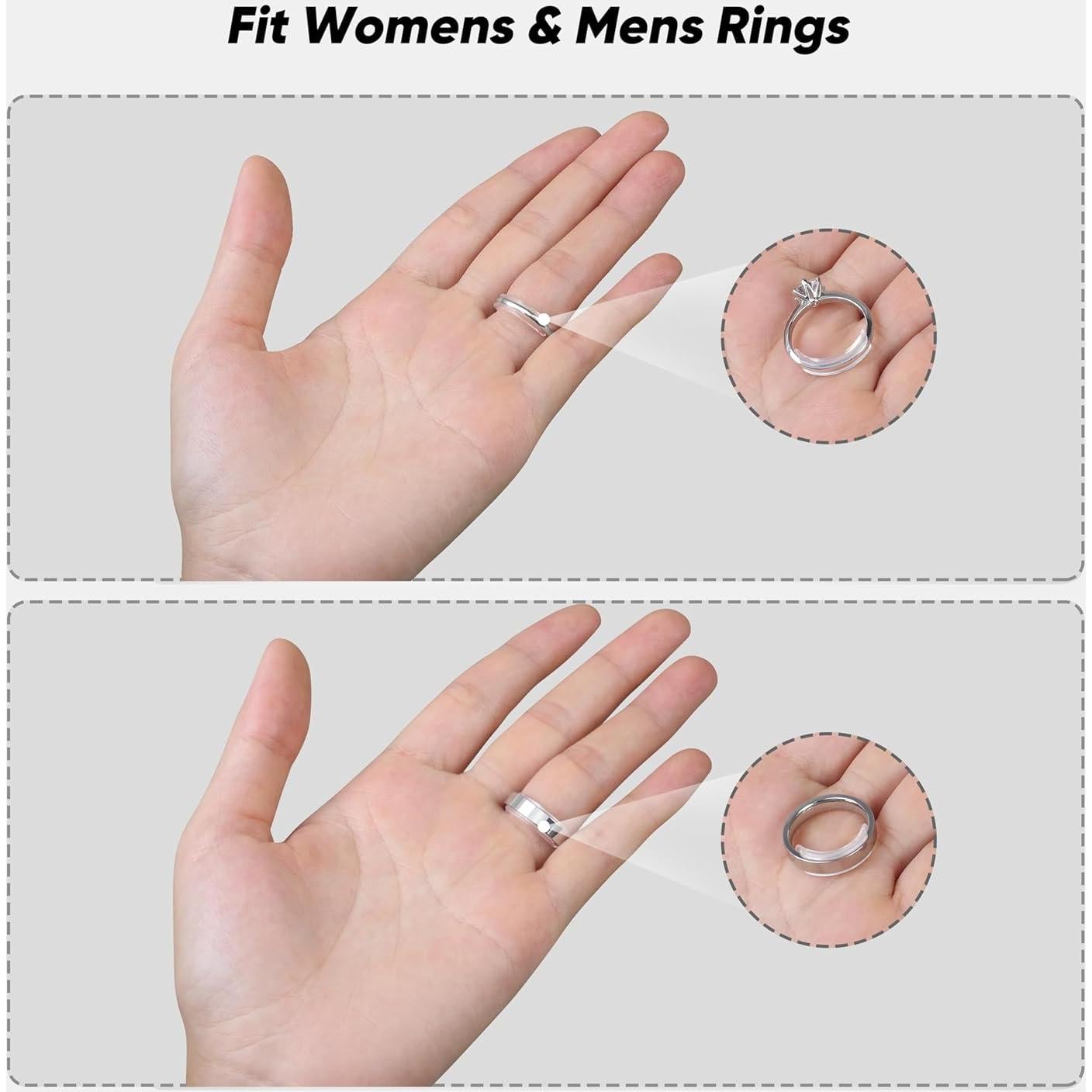 Ajustador de Tamaño de Anillo Likimar 8 Piezas para Anillos Sueltos