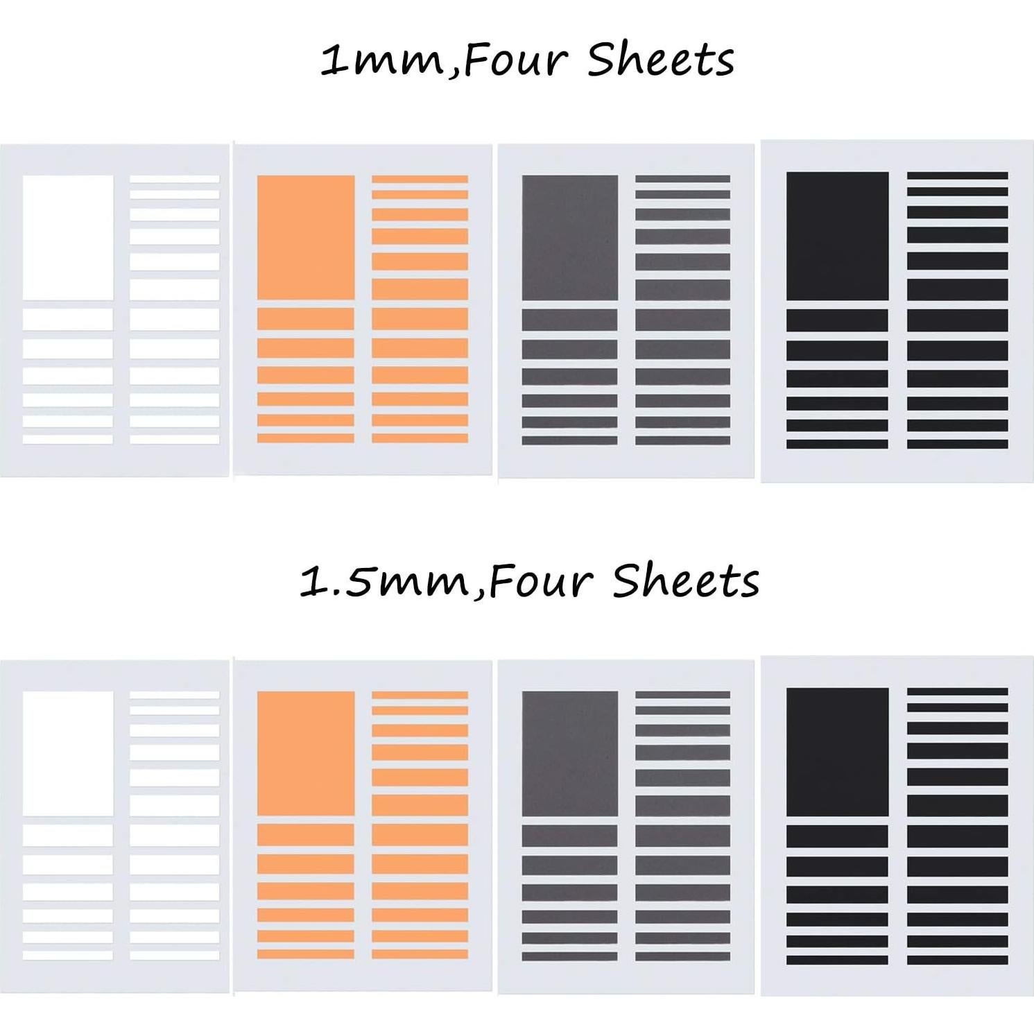 Ajustador de Tamaño de Anillo Chuangdi 152 Piezas 1-1.5mm