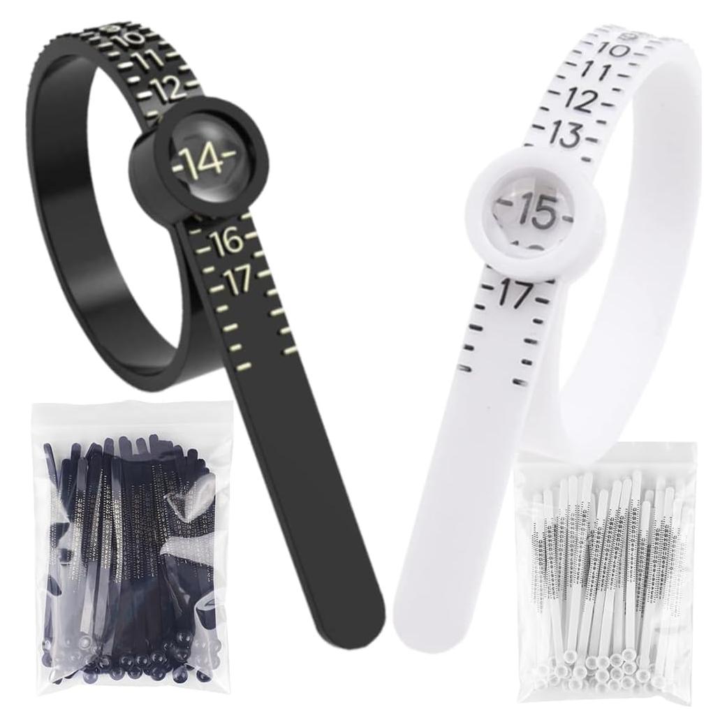 Conjunto de Anillos Medidores YIEPET 1-17 Reutilizables