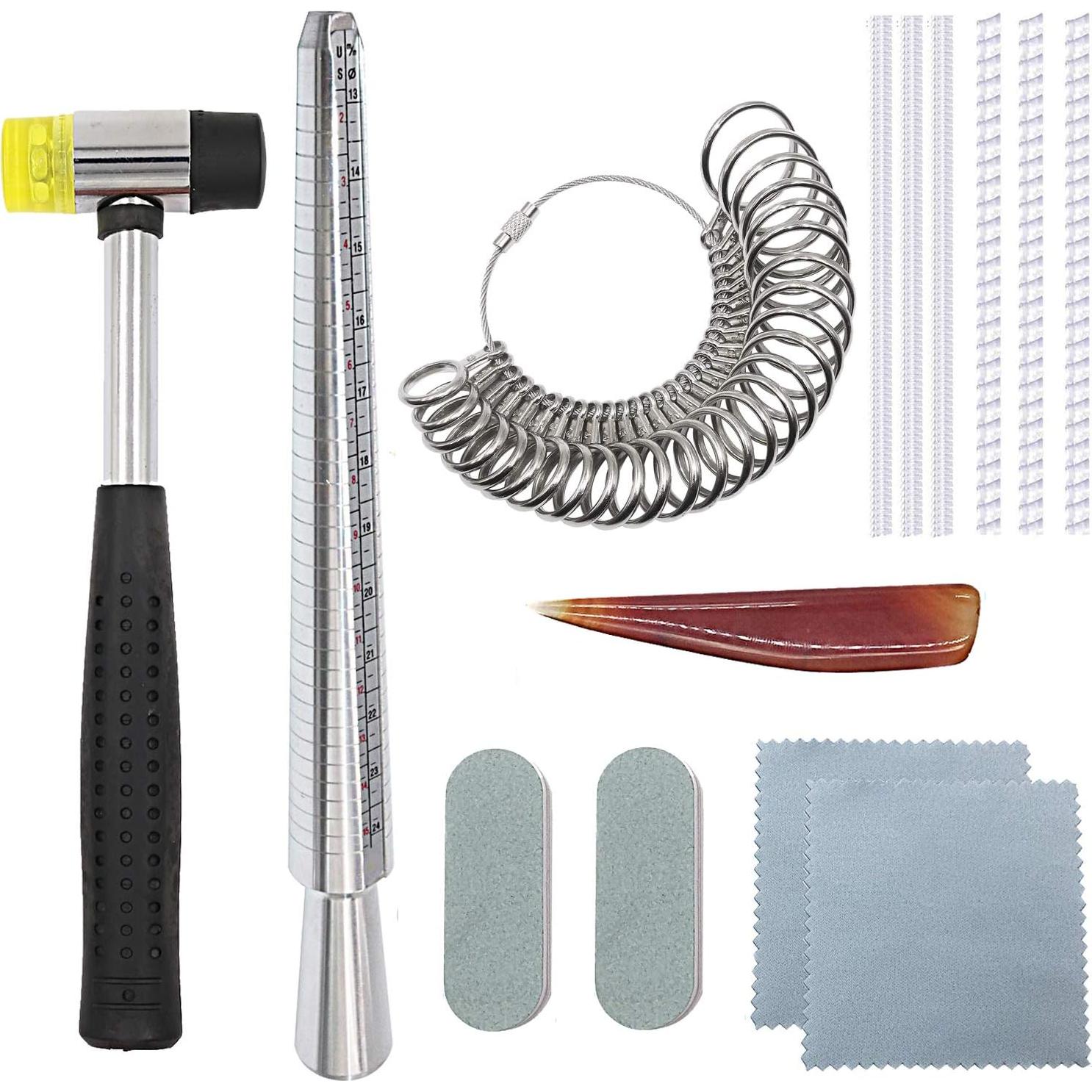 Kit de Herramientas de Medición de Talla de Anillo PHYHOO