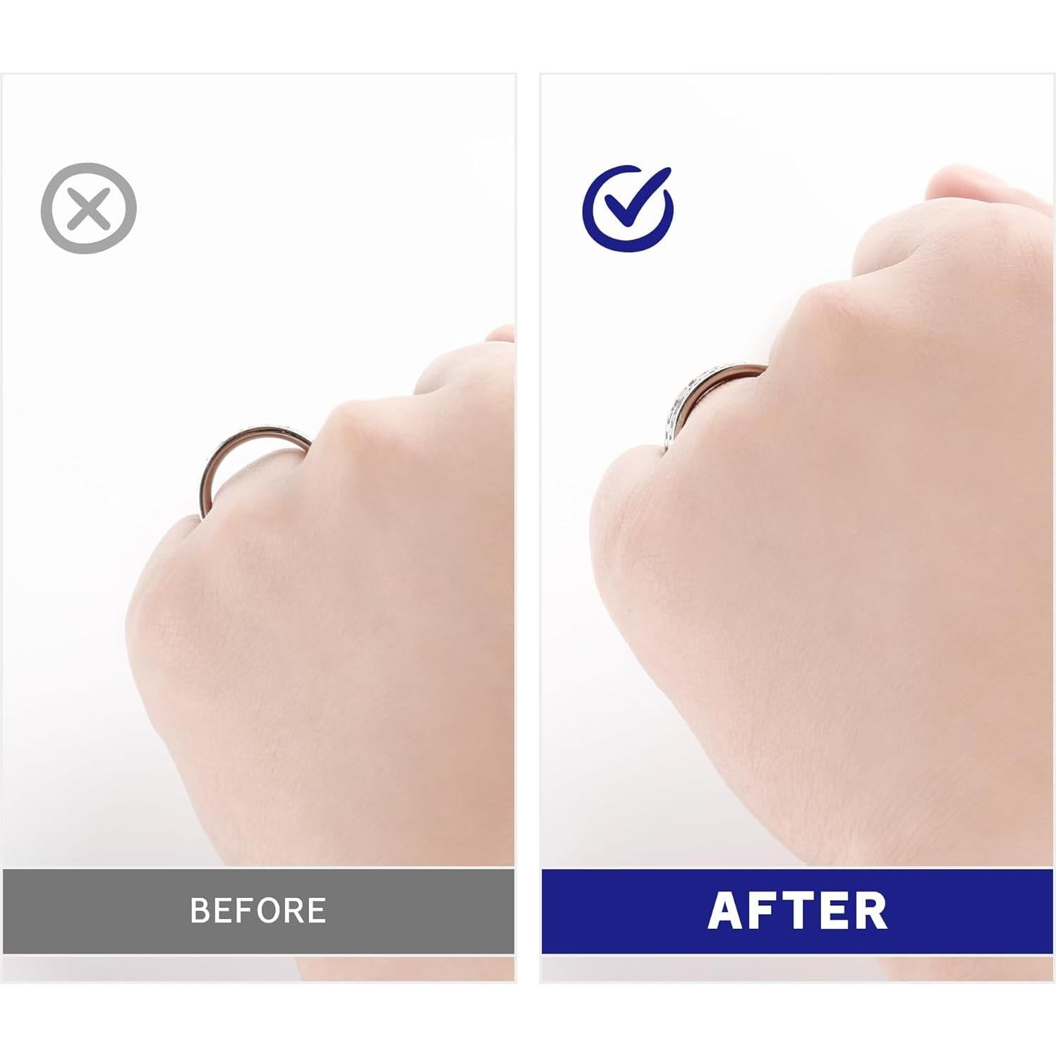 Ajustador de Tamaño de Anillo Invisible 22 Piezas Litumfen